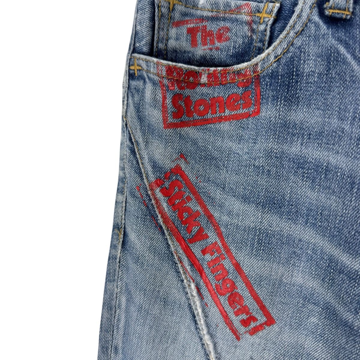 Number (N)ine 🌟NUMBER NINE X ROLLING STONES 501 DENIM JEANS PANTS Size US 30 / EU 46 - 7 Thumbnail