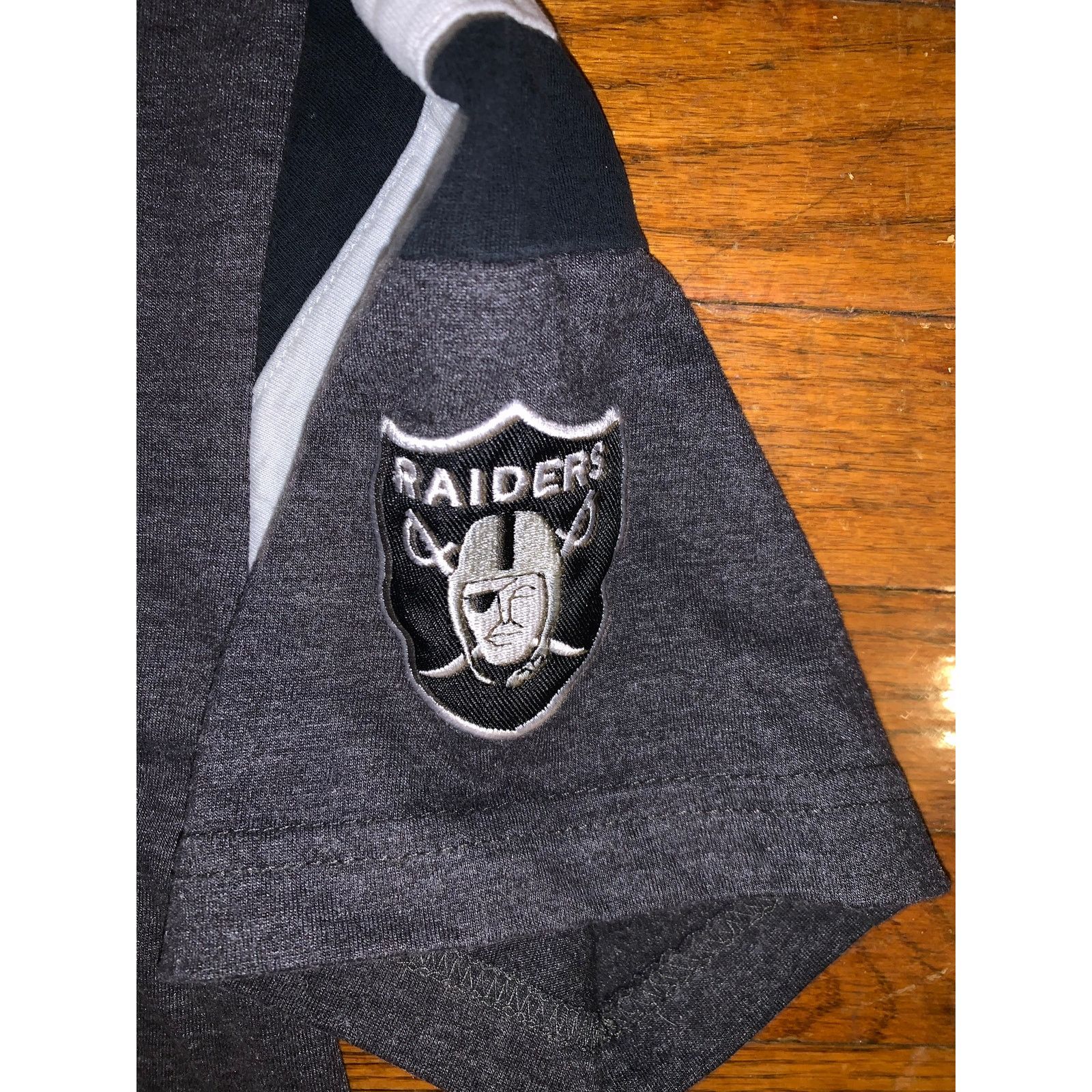 NFL Vtg Oakland Raiders NFL Jersey T Shirt Medium Gray Las Vegas Size US M / EU 48-50 / 2 - 4 Thumbnail