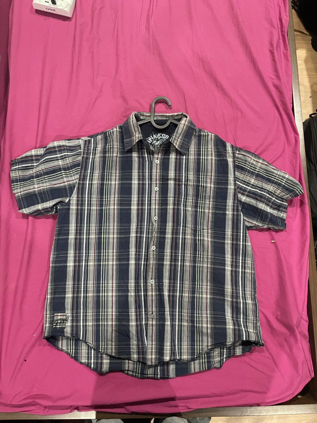 Vintage RARE Y2k Piping Hot XL over shirt Size US XL / EU 56 / 4 - 1 Thumbnail