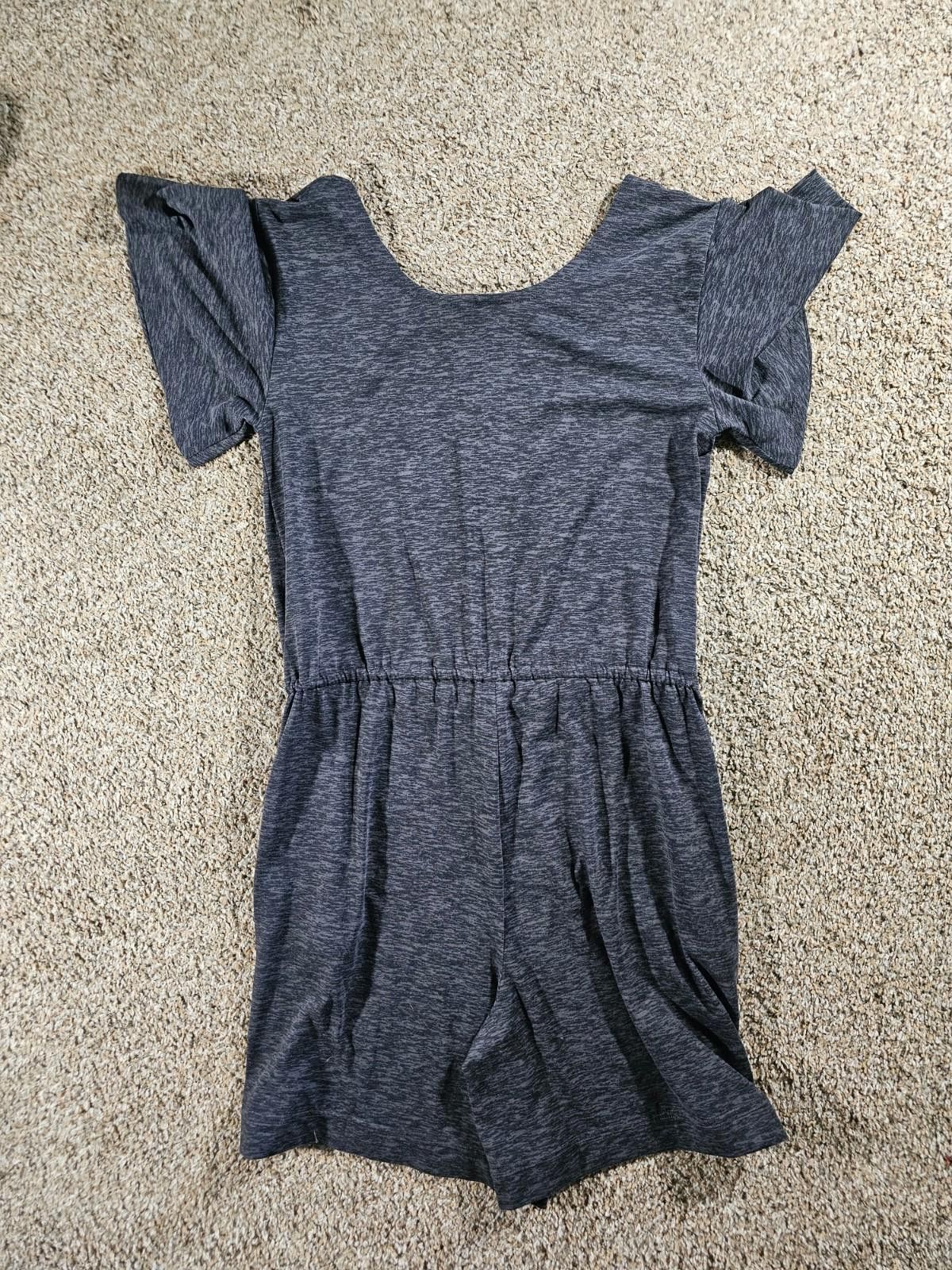 Other Lularoe Heather Gray S Romper Jumper Size 28" / US 6 / IT 42 - 7 Thumbnail