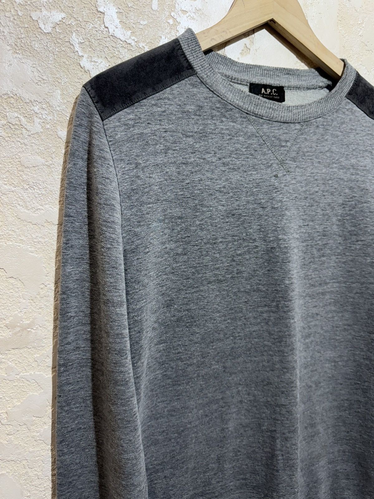 A.P.C. A.P.C Gray Sweater Long Sleeve Size S Size US S / EU 44-46 / 1 - 3 Thumbnail