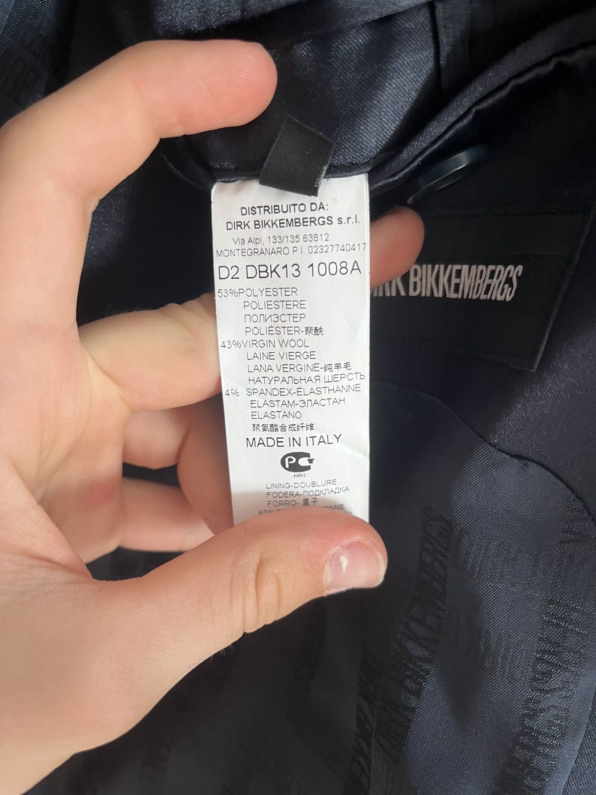 Dirk Bikkembergs DIRK BIKKEMBERGS JACKET Size 44L - 7 Thumbnail