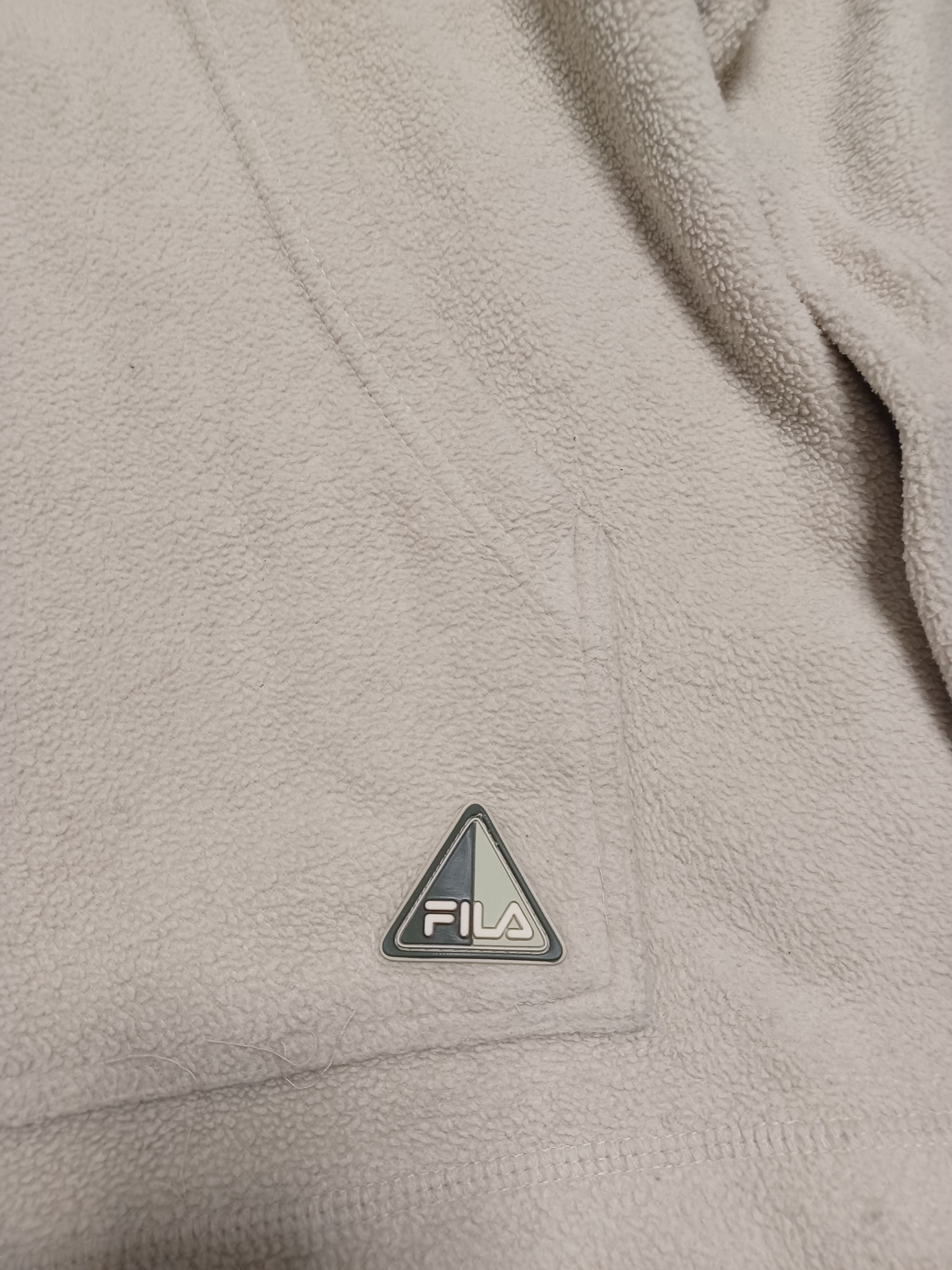 Fila Fila vintage fleece quaterzip hoodie Size US XL / EU 56 / 4 - 4 Thumbnail