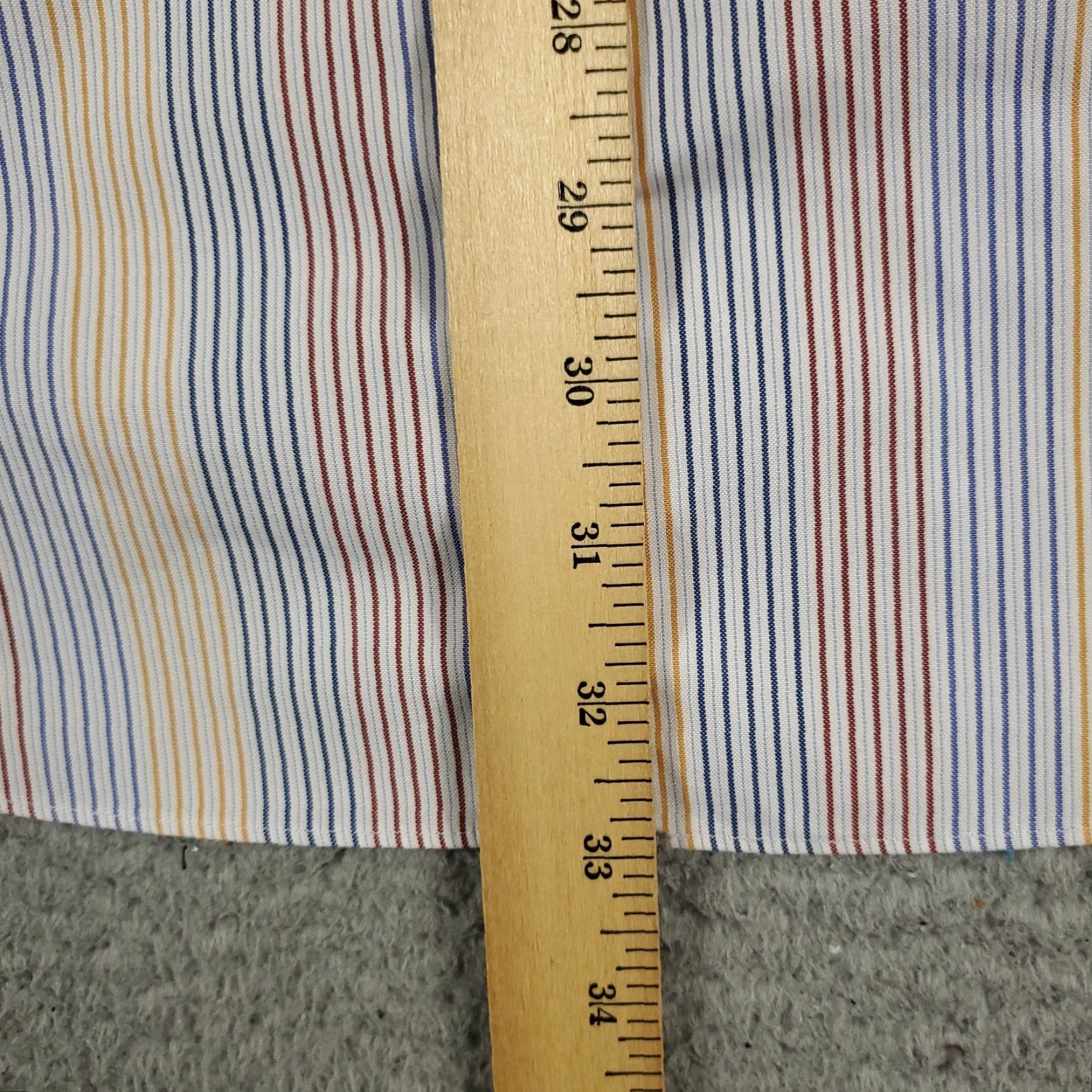 Brooks Brothers Brooks Brothers Striped Button-Up Shirt Mens Large Blue Regular Fit Long Sleeve Size US L / EU 52-54 / 3 - 5 Thumbnail