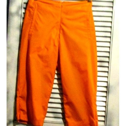 Other Lady Foot Locker Sm Orange Capris Size 30" / US 8 / IT 44 - 1 Thumbnail