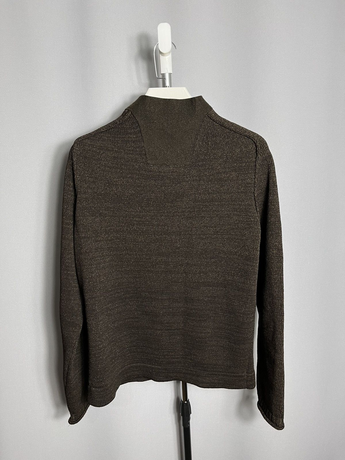 Stone Island Stone Island brown sweater knit vintage mens Size US L / EU 52-54 / 3 - 9 Thumbnail