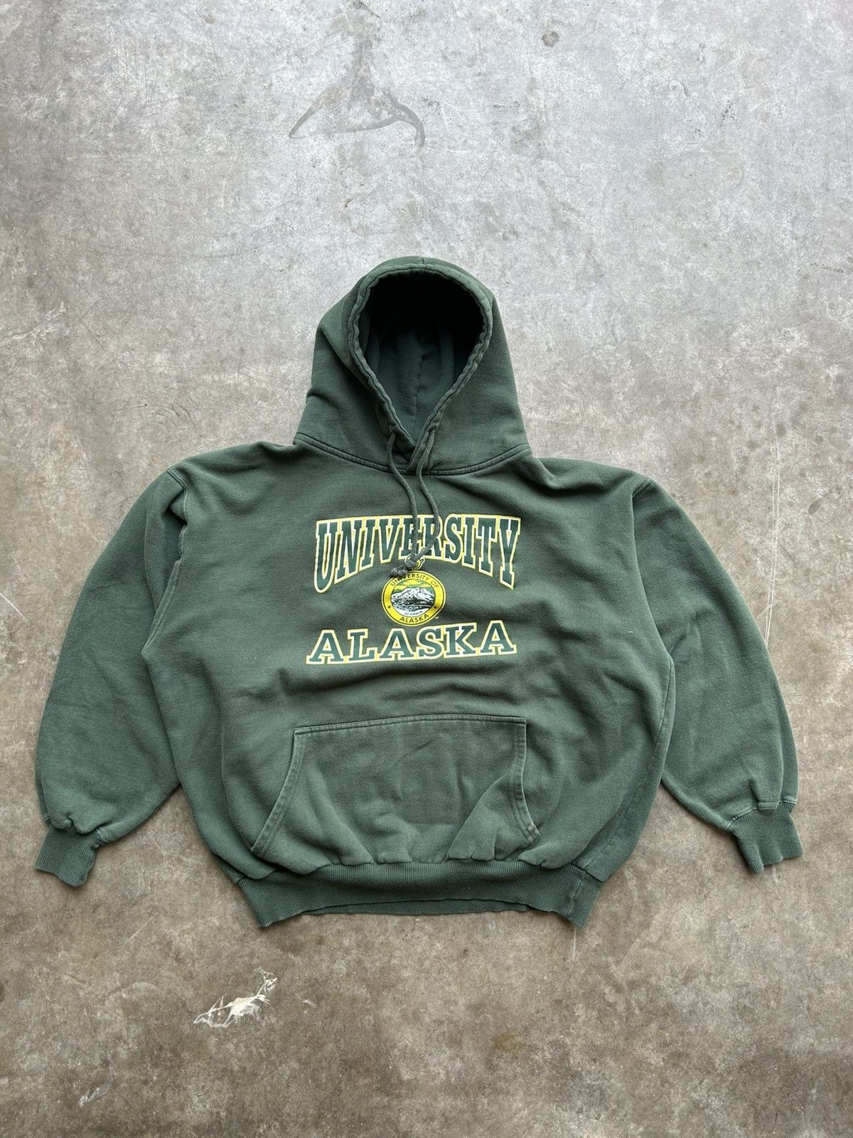 Polartec Vintage 90s/Y2K Alaska Uni Sweatshirt Size US XL / EU 56 / 4 - 1 Thumbnail