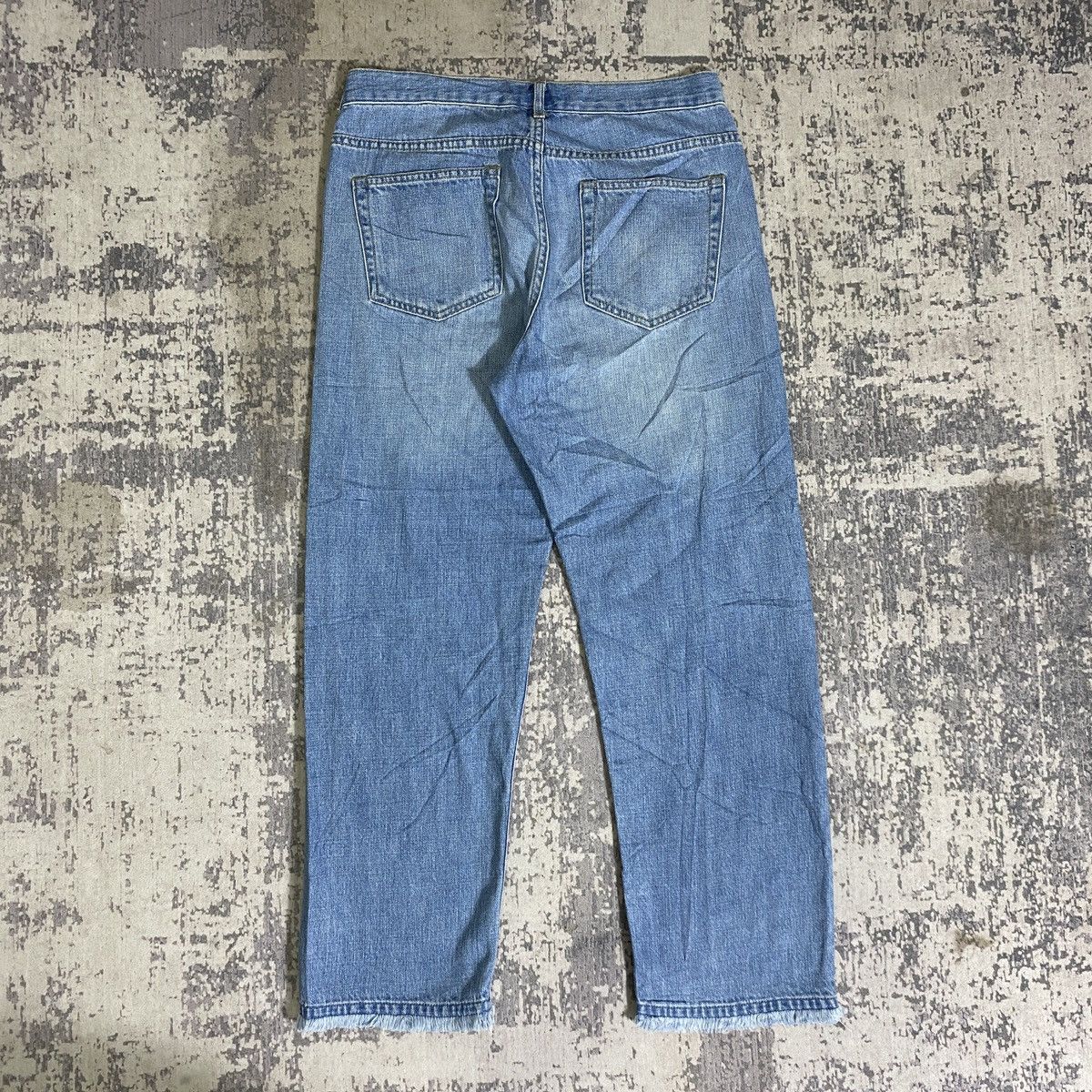 Comme des Garcons × Japanese Brand Coen Cutoff Jeans Size US 31 - 6 Thumbnail