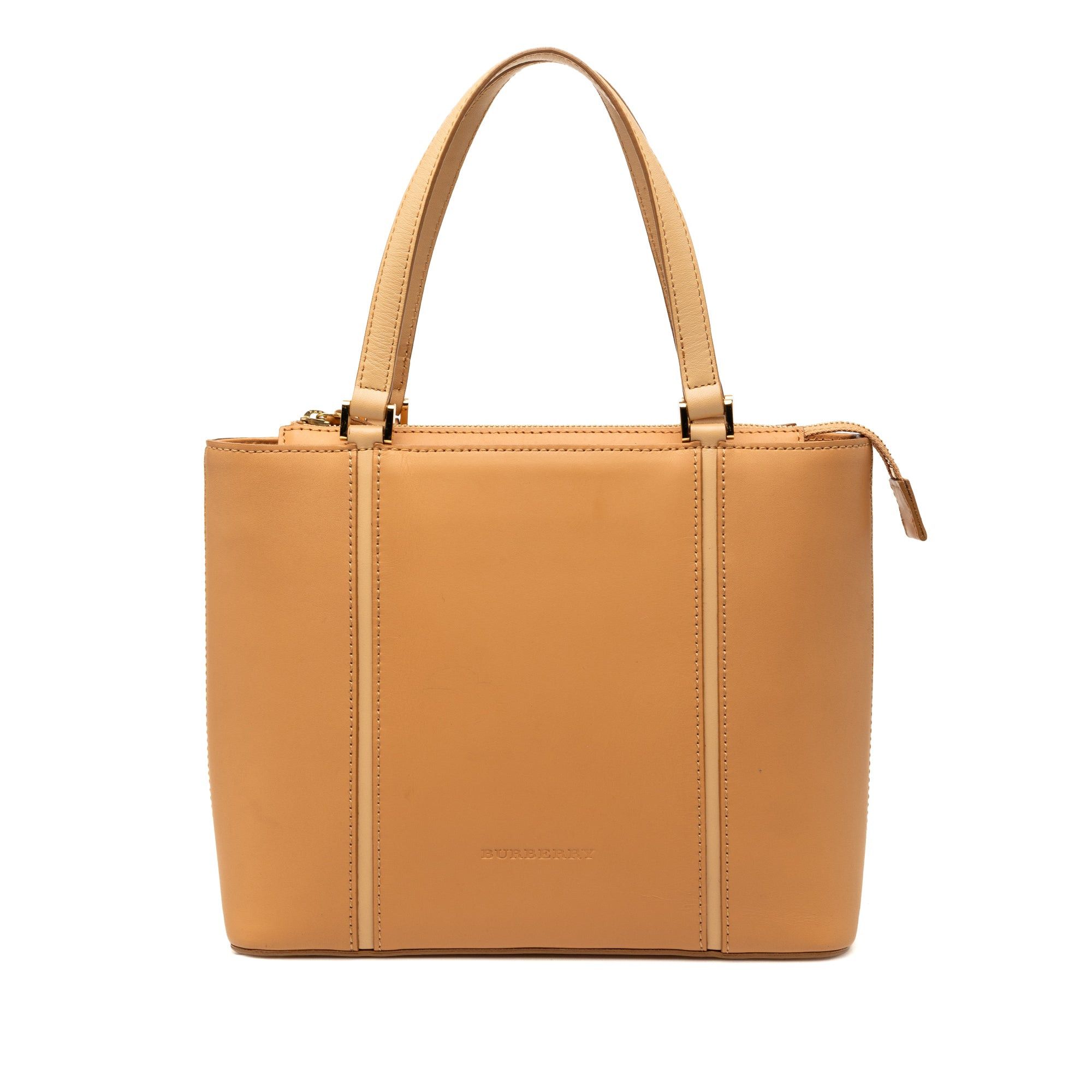 Burberry Leather Tote Size ONE SIZE - 1 Thumbnail