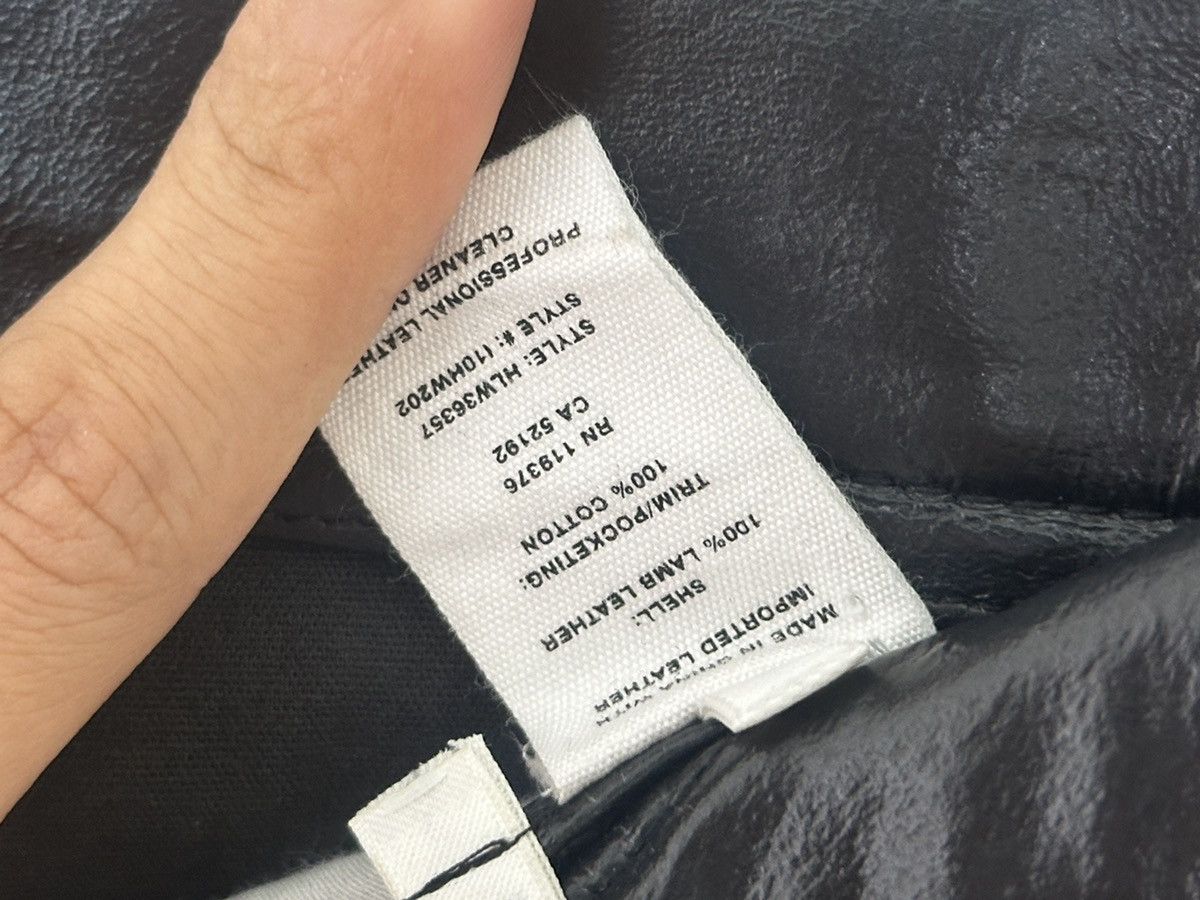 Helmut Lang Leather Pants Size US 30 / EU 46 - 4 Thumbnail
