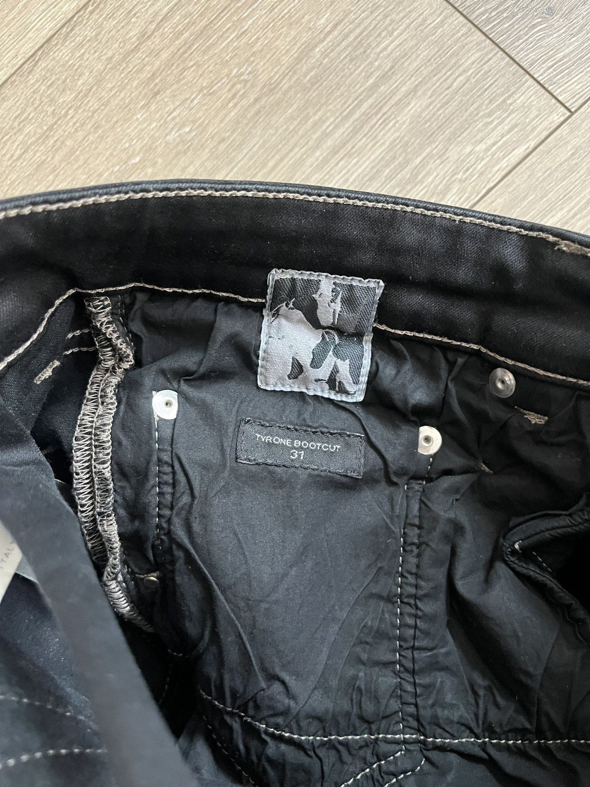 Rick Owens Rick owens tyrone bootcut denim Size US 31 - 5 Thumbnail