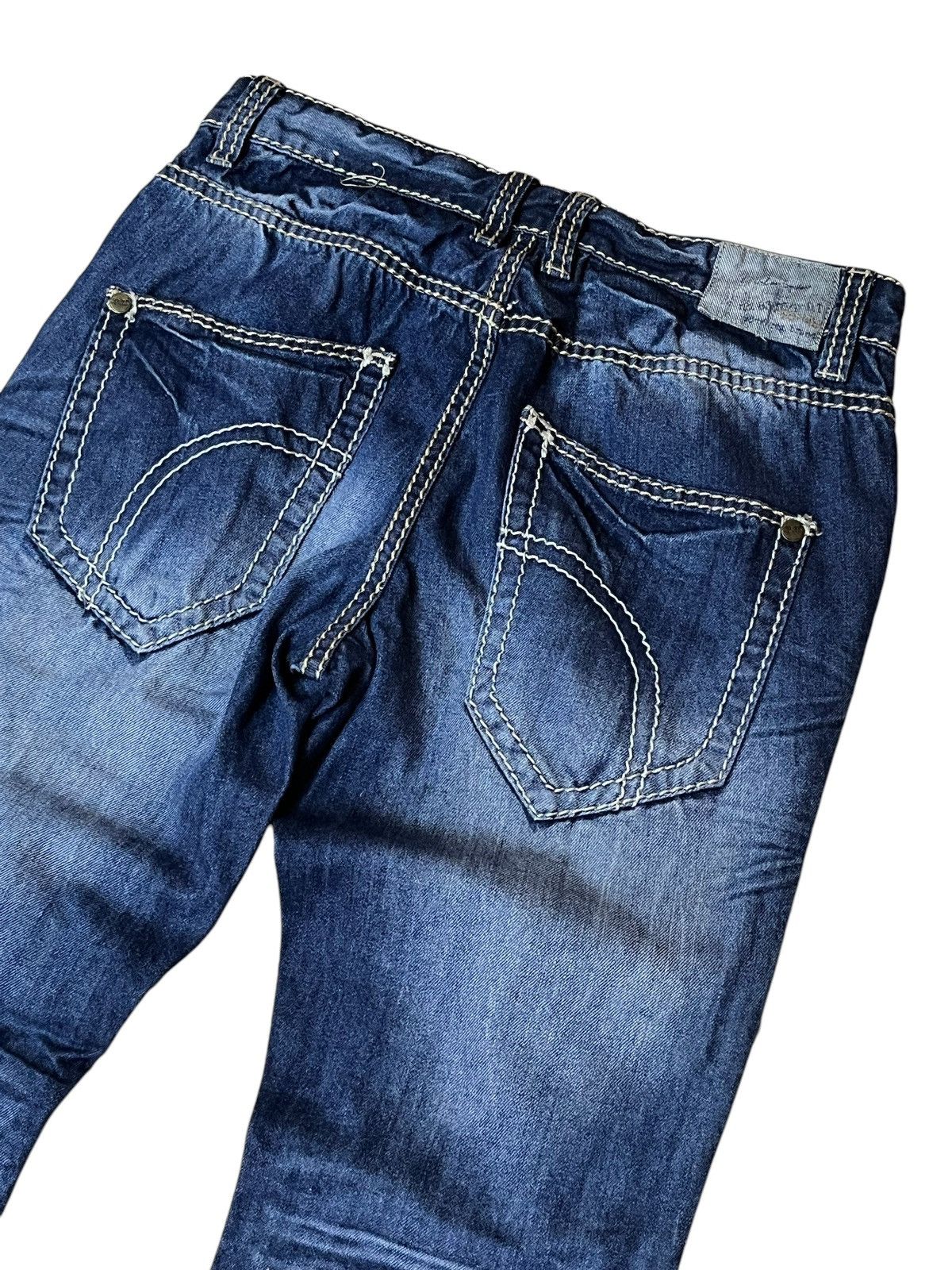 Japanese Brand SICK🔥JAPANESE BRAND REG 98-86 STYLE JEANS Size US 32 / EU 48 - 6 Thumbnail