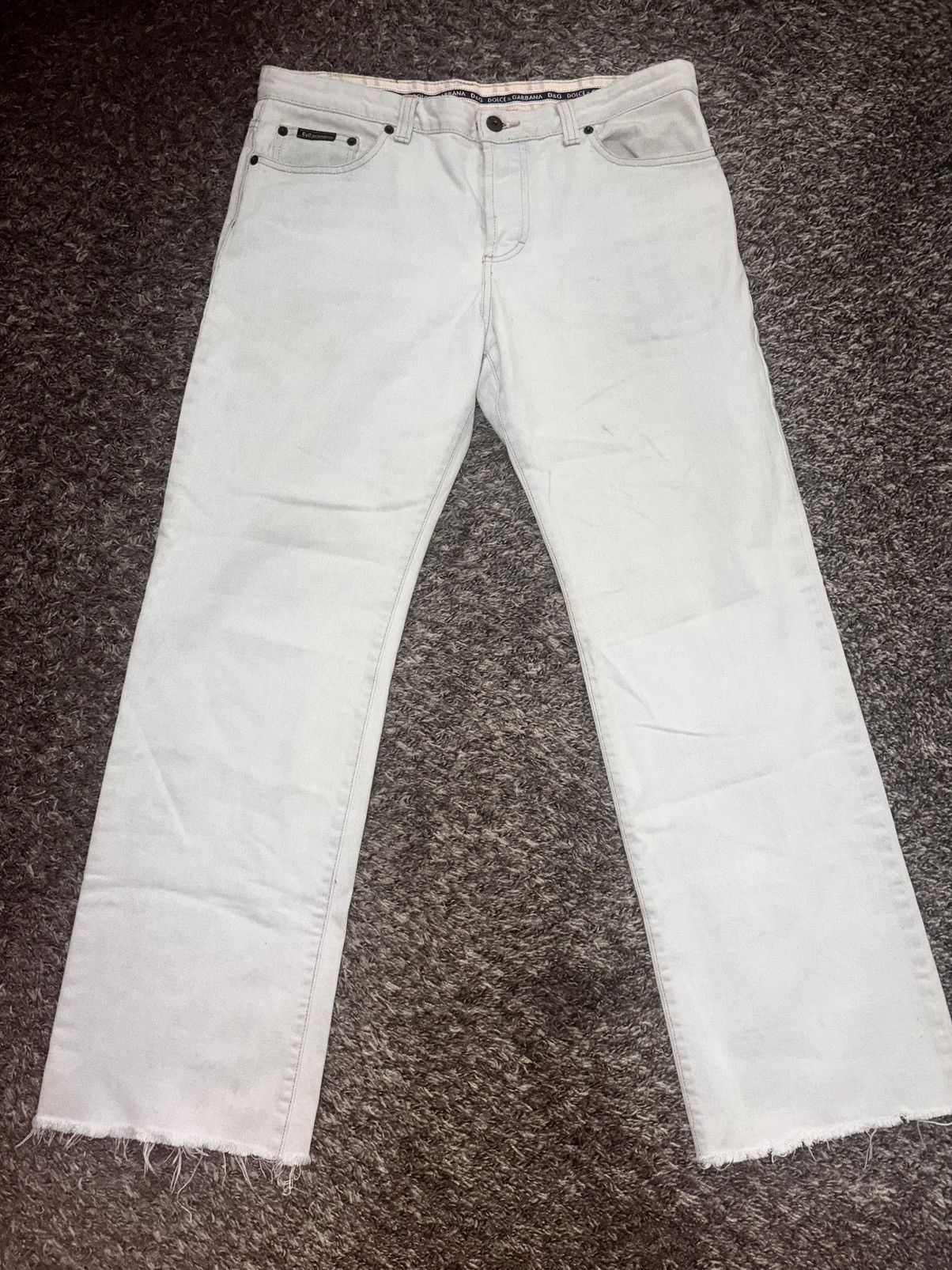 Dolce & Gabbana Vintage 90’s Lightwash Straight Leg Jeans