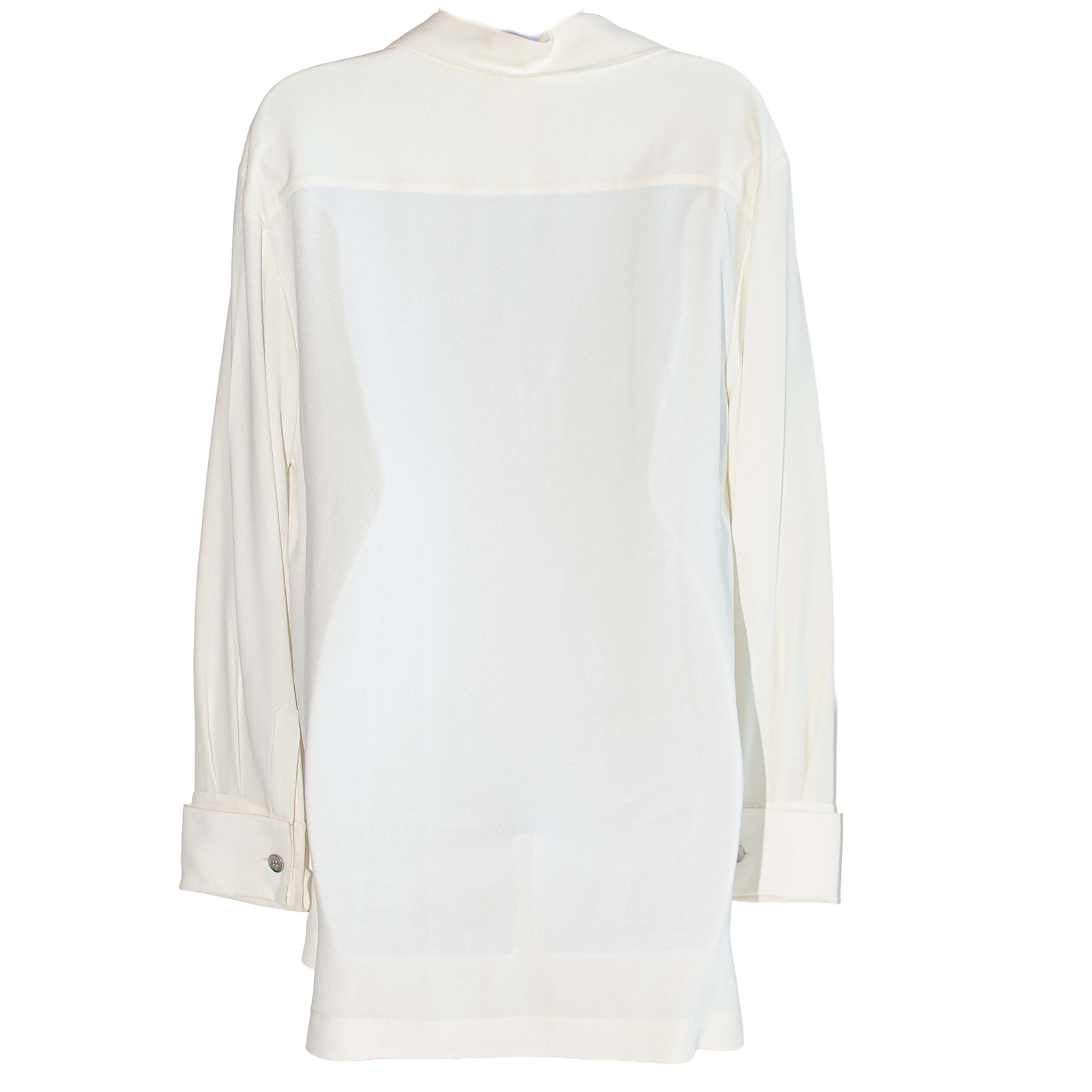 Chanel Vintage Chanel long sleeve shirt Size M / US 6-8 / IT 42-44 - 4 Thumbnail