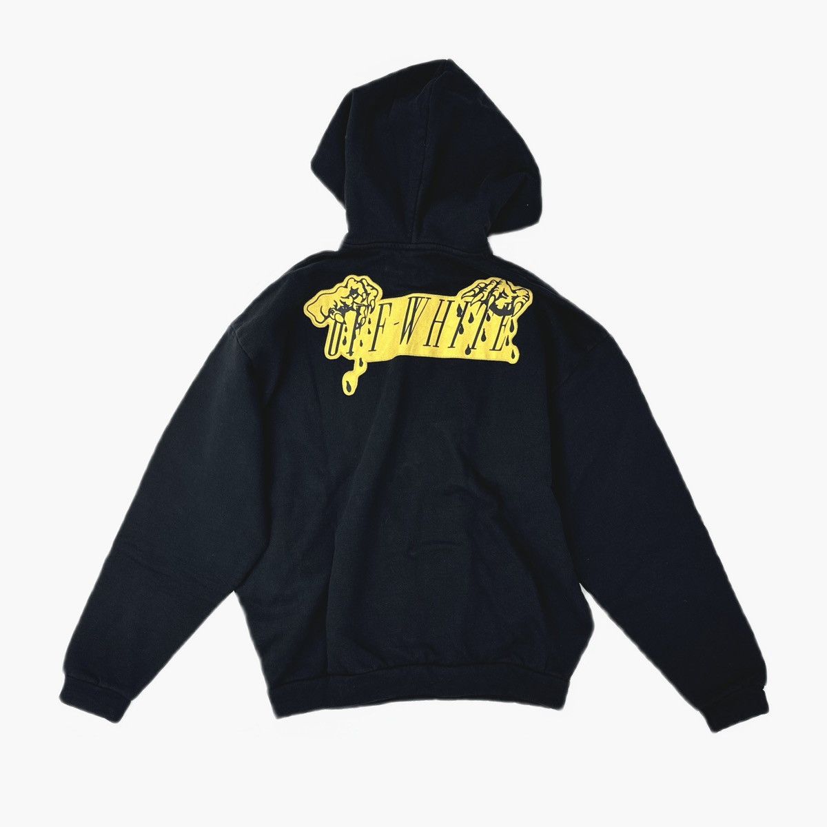 Off-White Off-White c/o Virgil Abloh Horror Chain Hoodie Size US XS / EU 42 / 0 - 2 Thumbnail