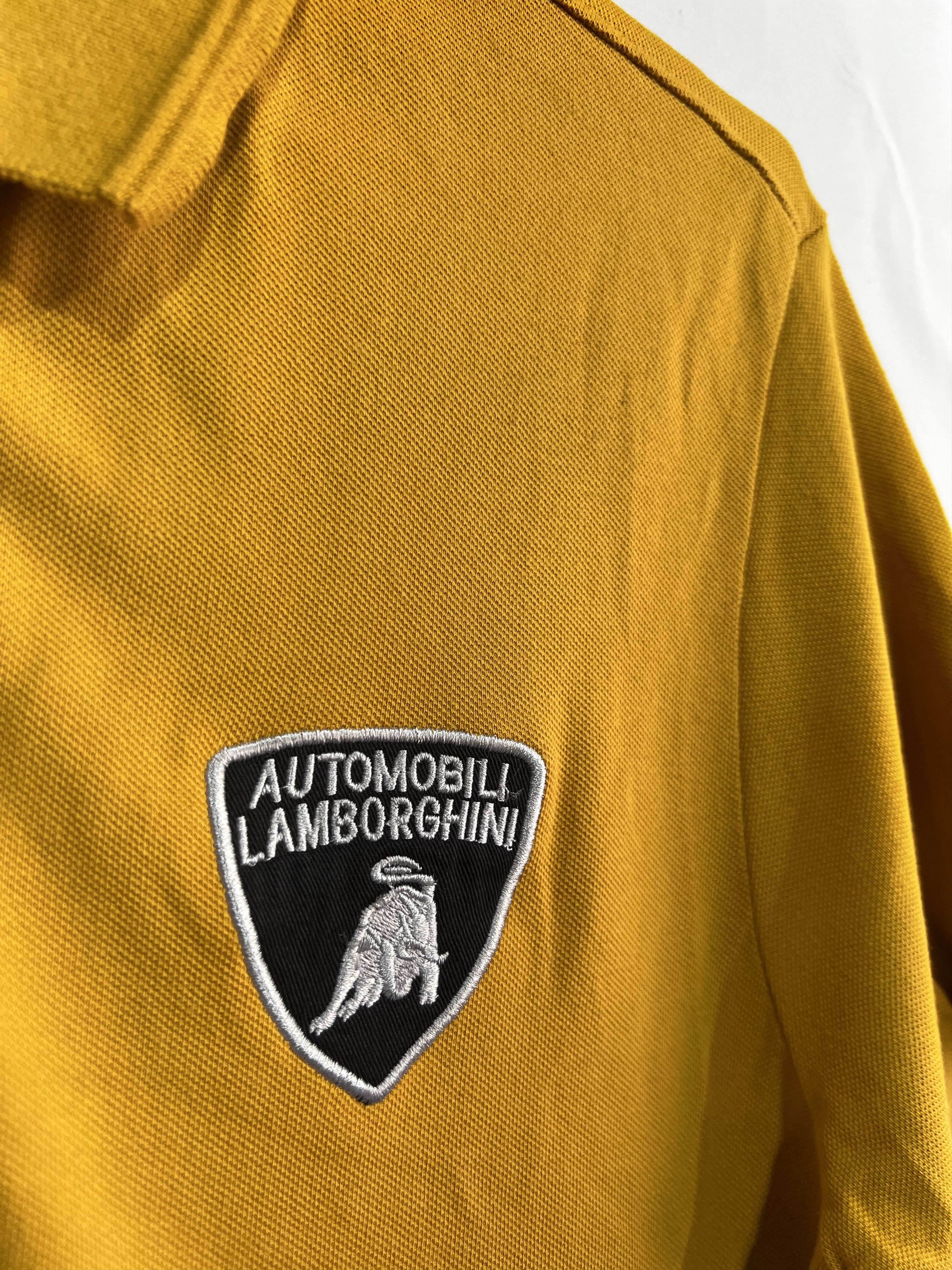 Lamborghini × Vintage Vintage Lamborghini Racing Polo Shirt Size US M / EU 48-50 / 2 - 3 Thumbnail