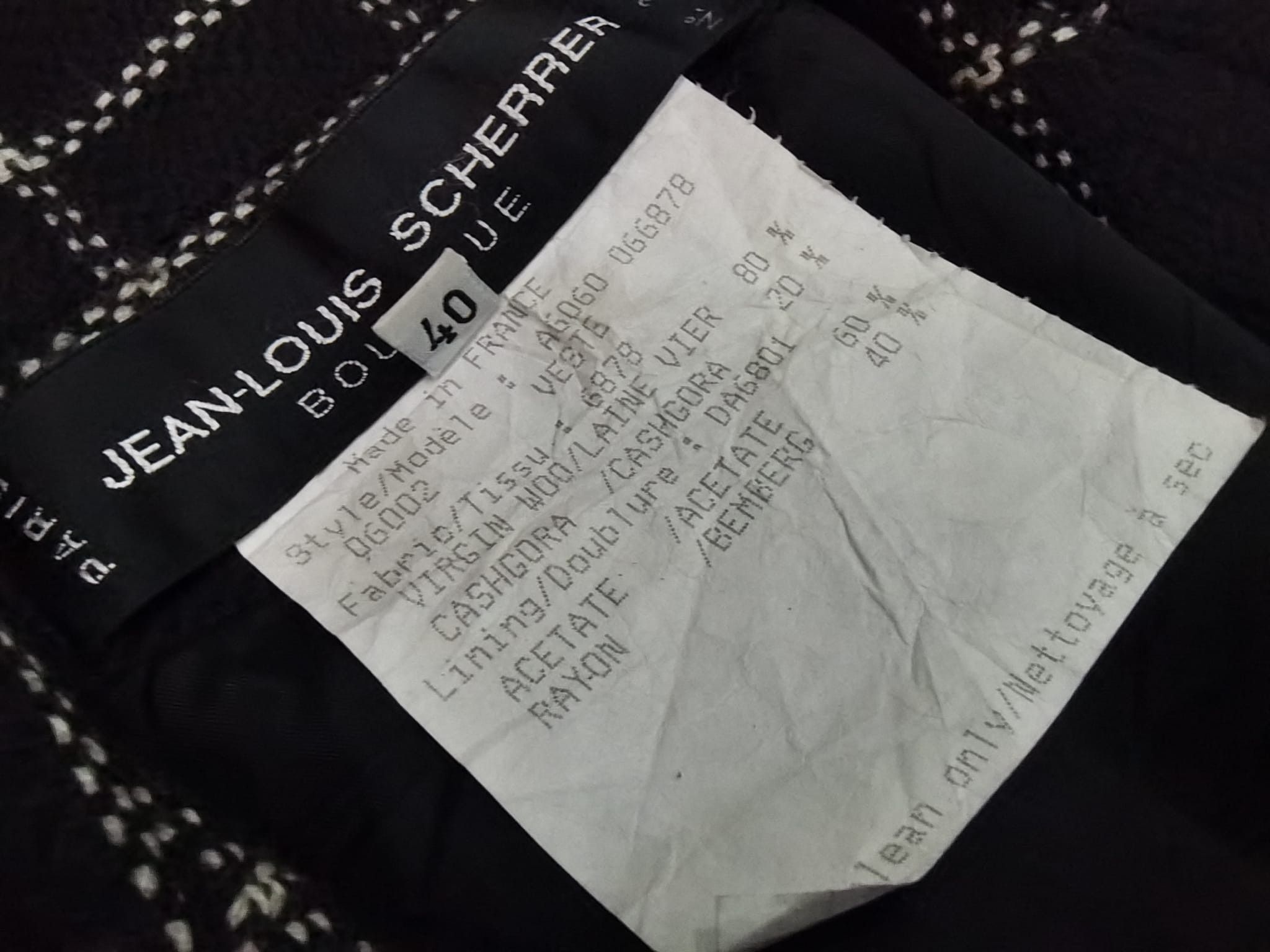 Jean-Louis Scherrer JEAN - LOUIS SCHERRER BOUTIQUE S 7115 Size S / US 4 / IT 40 - 13 Thumbnail