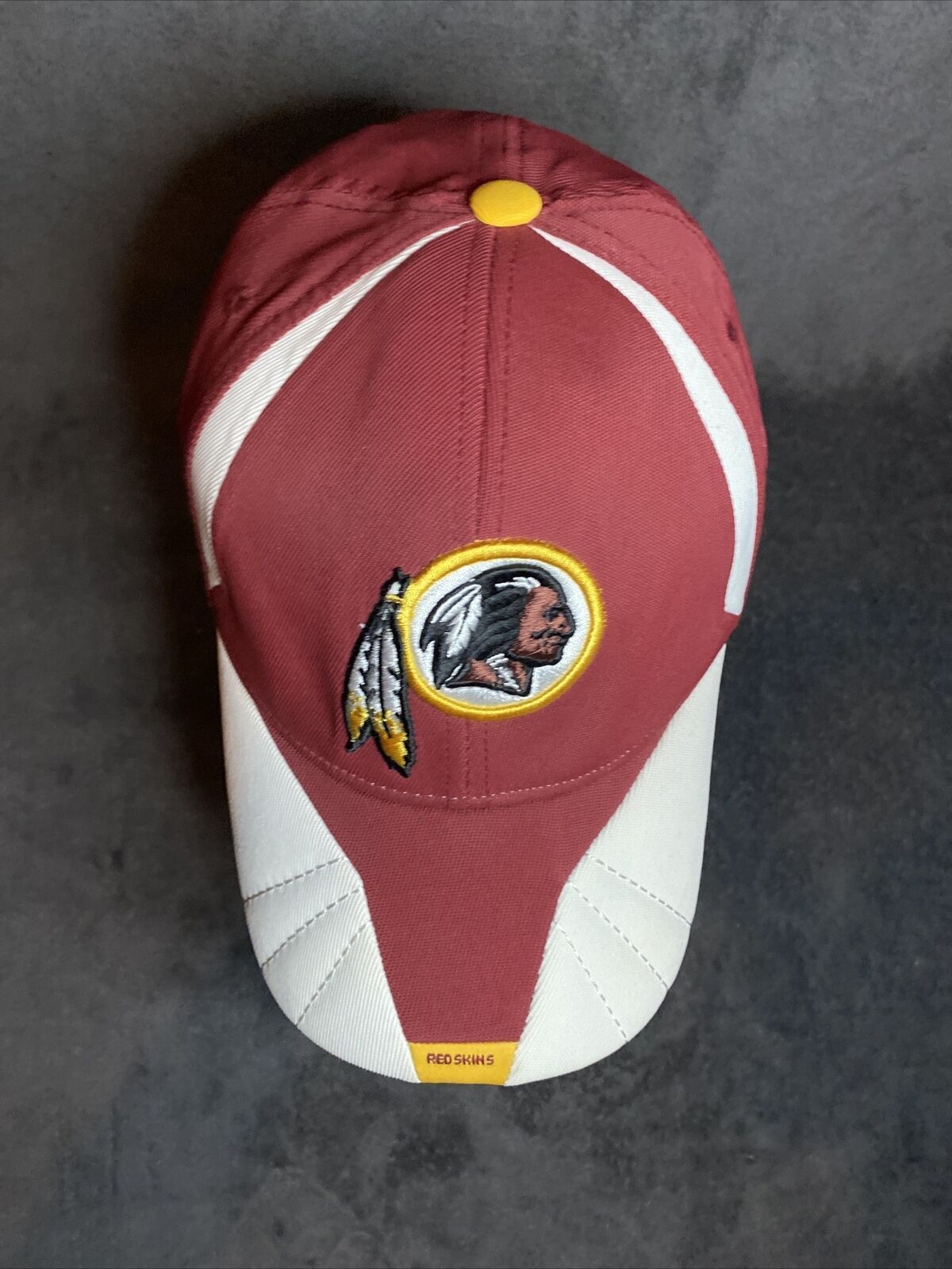 NFL Clinton Portis Autographed Washington Redskins Hat M/L Size ONE SIZE - 2 Thumbnail
