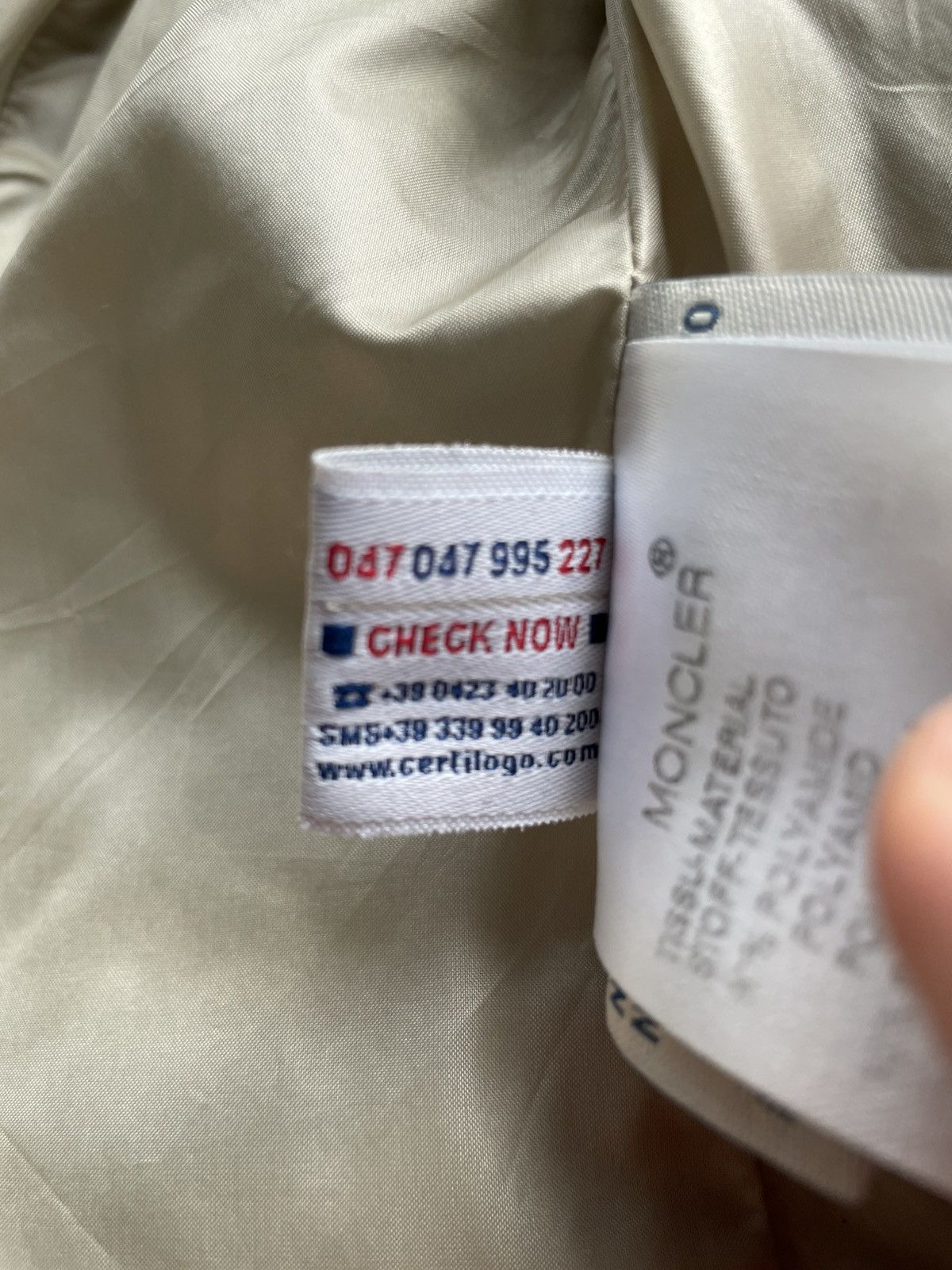 Moncler Moncler down Jacket | Size 3 fits S Size S / US 4 / IT 40 - 15 Thumbnail