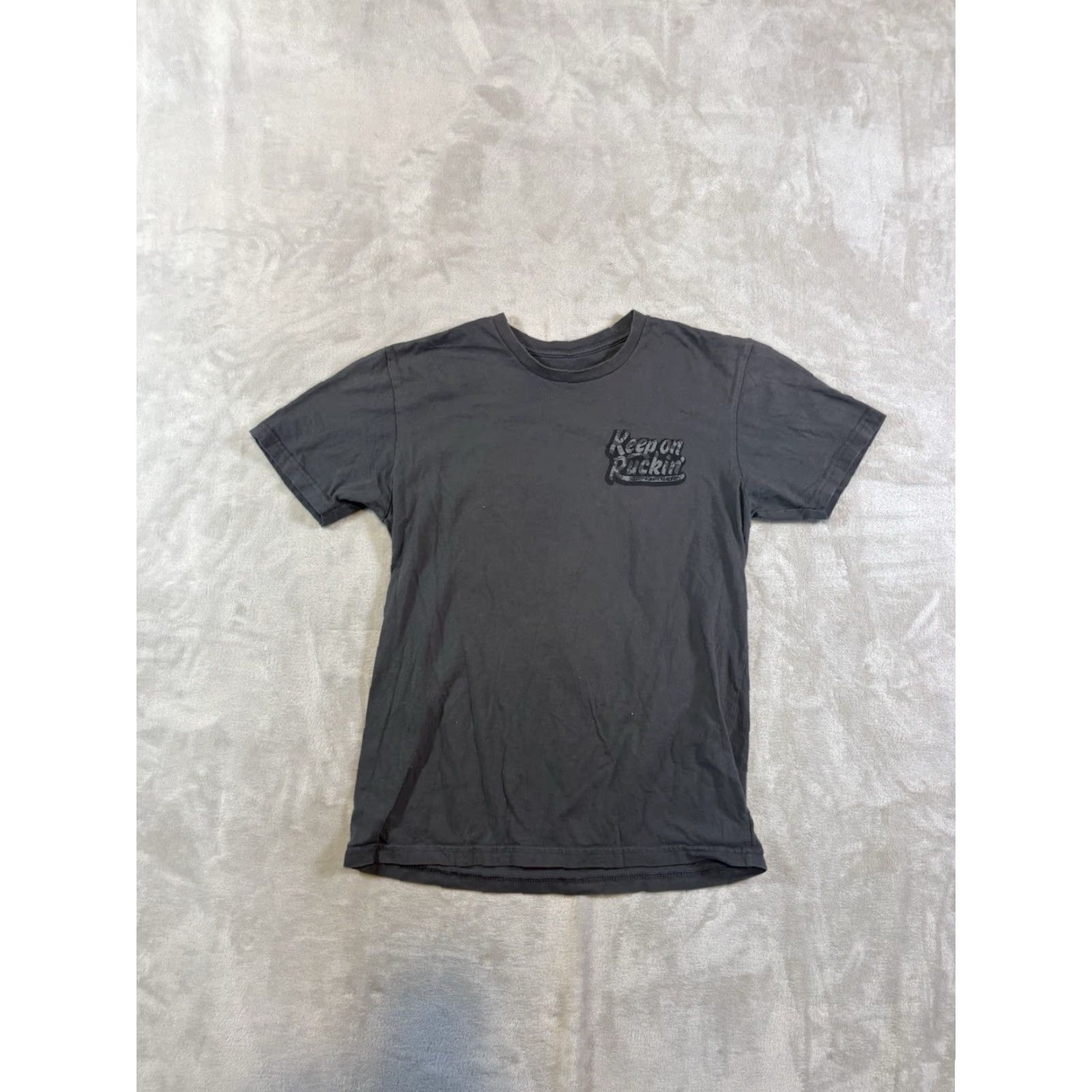 Vintage 5.11 Tactical Keep On Ruckin Men's T-Shirt Size M Gray Outdoor Short Sleeve Crew Neck Graphic Print Logo 5.11 Tactical Shirt Mens Gray M Size US M / EU 48-50 / 2 - 2 Thumbnail