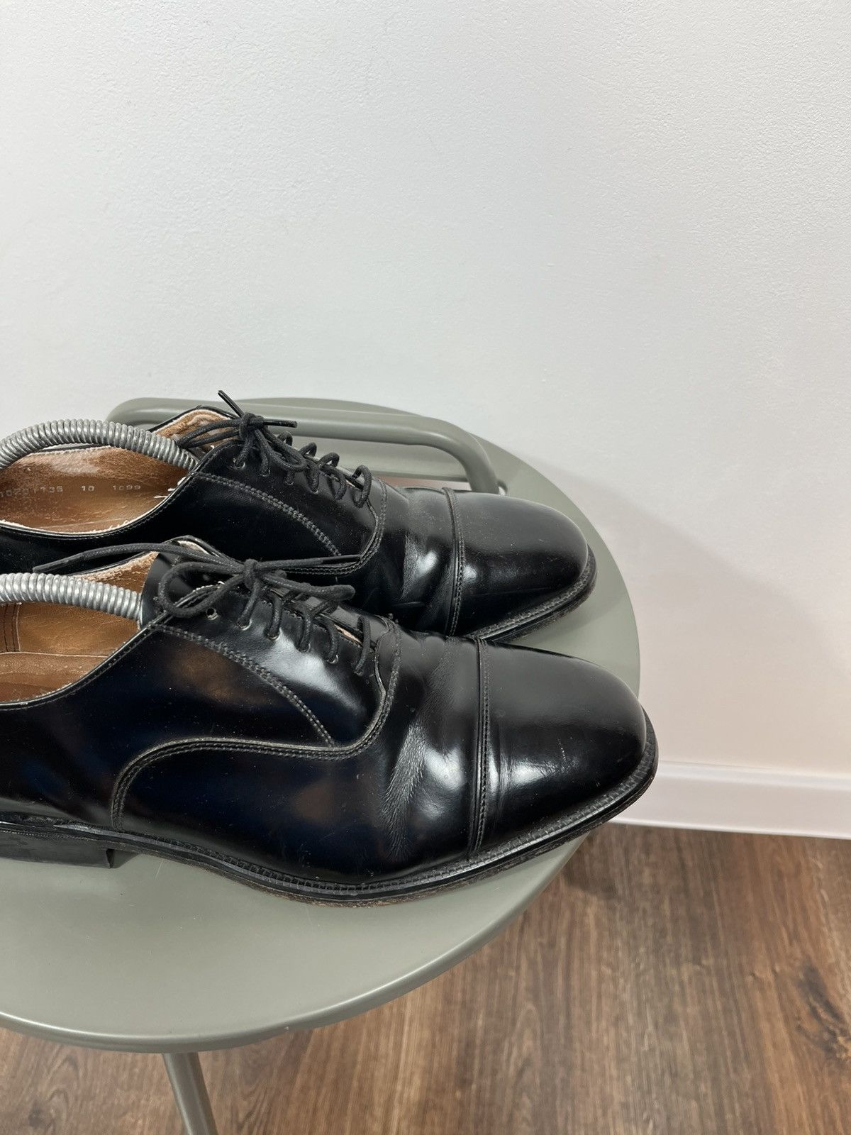 Other James Mark Black Leather Cap Toe Oxford Shoes Men US 10 Size US 10 / EU 43 - 7 Thumbnail