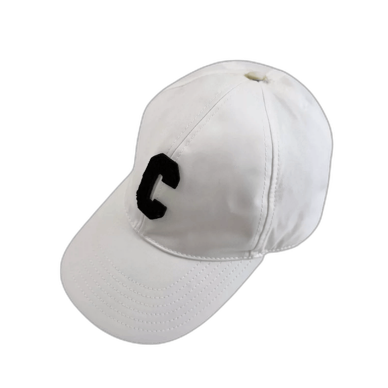 Celine Celine White Embroidered Baseball Cap-yf Size ONE SIZE - 1 Thumbnail