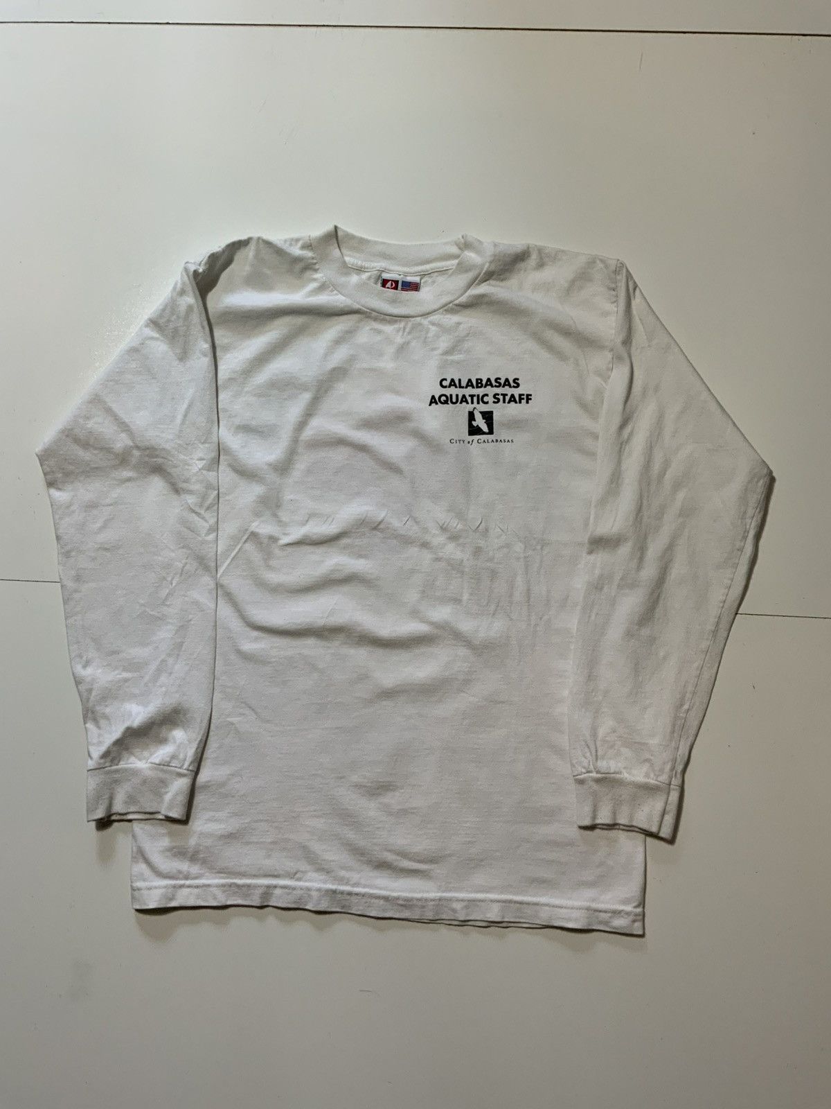 Other Calabasas Aquatic Staff City Lifeguard Swimming T-Shirt Size US M / EU 48-50 / 2 - 2 Thumbnail