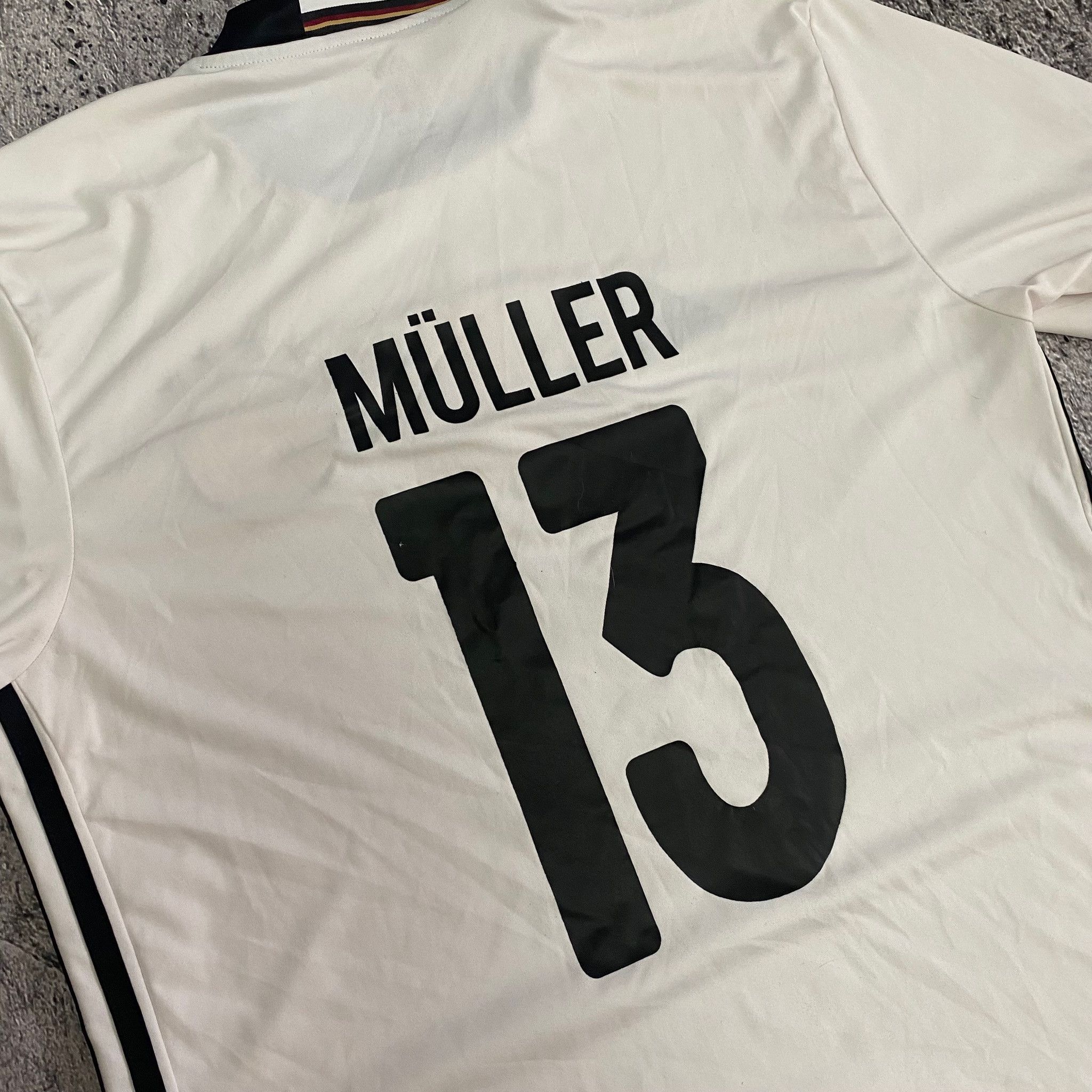 Adidas Germany Thomas Muller 13 Fifa World Cup Soccer Team Jersey Size US XXL / EU 58 / 5 - 8 Thumbnail