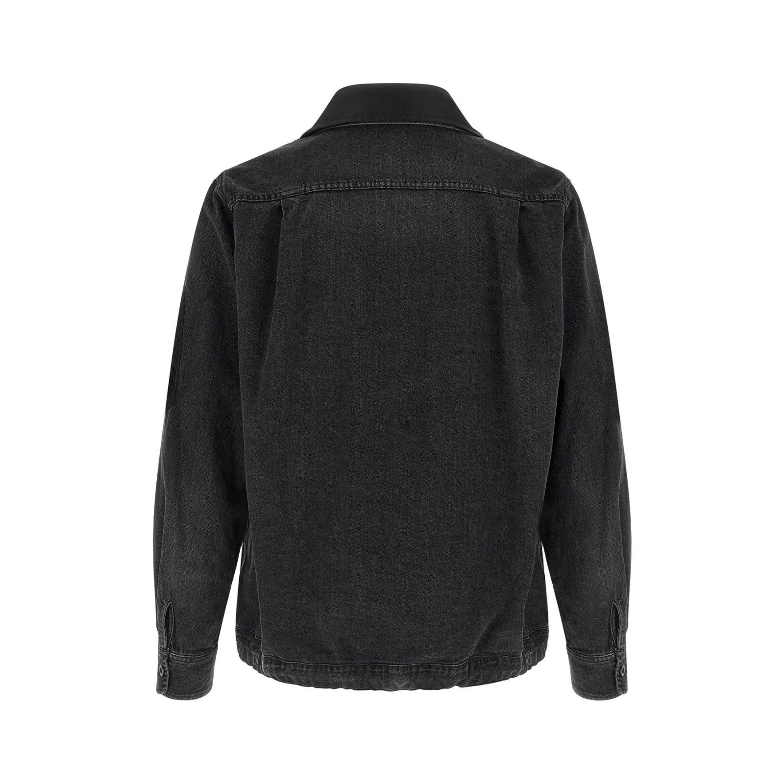 Sacai SACAI Nylon Insert Black Denim Jacket New & Authentic (Men's Size US L / EU 52-54 / 3 - 2 Thumbnail