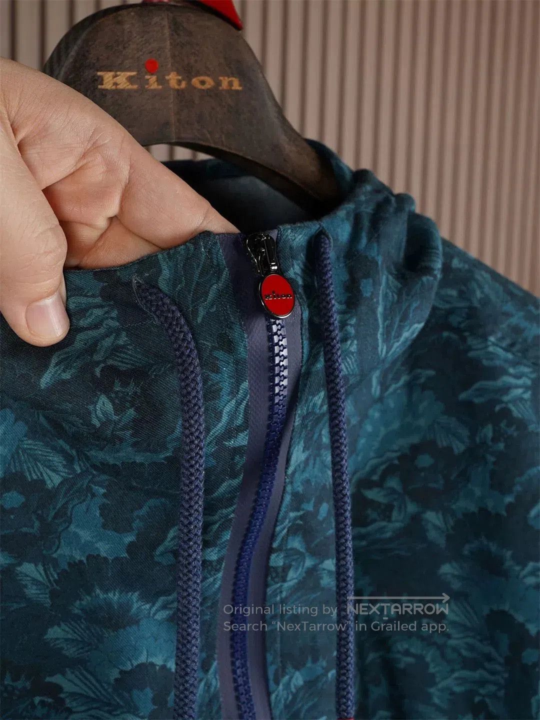 Kiton Kiton Cotton Hooded Jacket for Casual Wear. Size US M / EU 48-50 / 2 - 4 Thumbnail