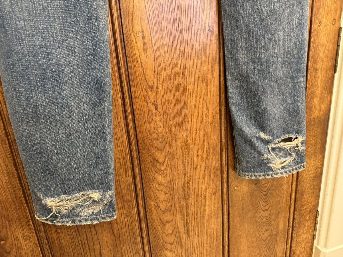 Saint Laurent Paris FW13 Holy Grail Saint Laurent crash Hedi jeans 36 skinny d02 Size US 36 / EU 52 - 21 Thumbnail