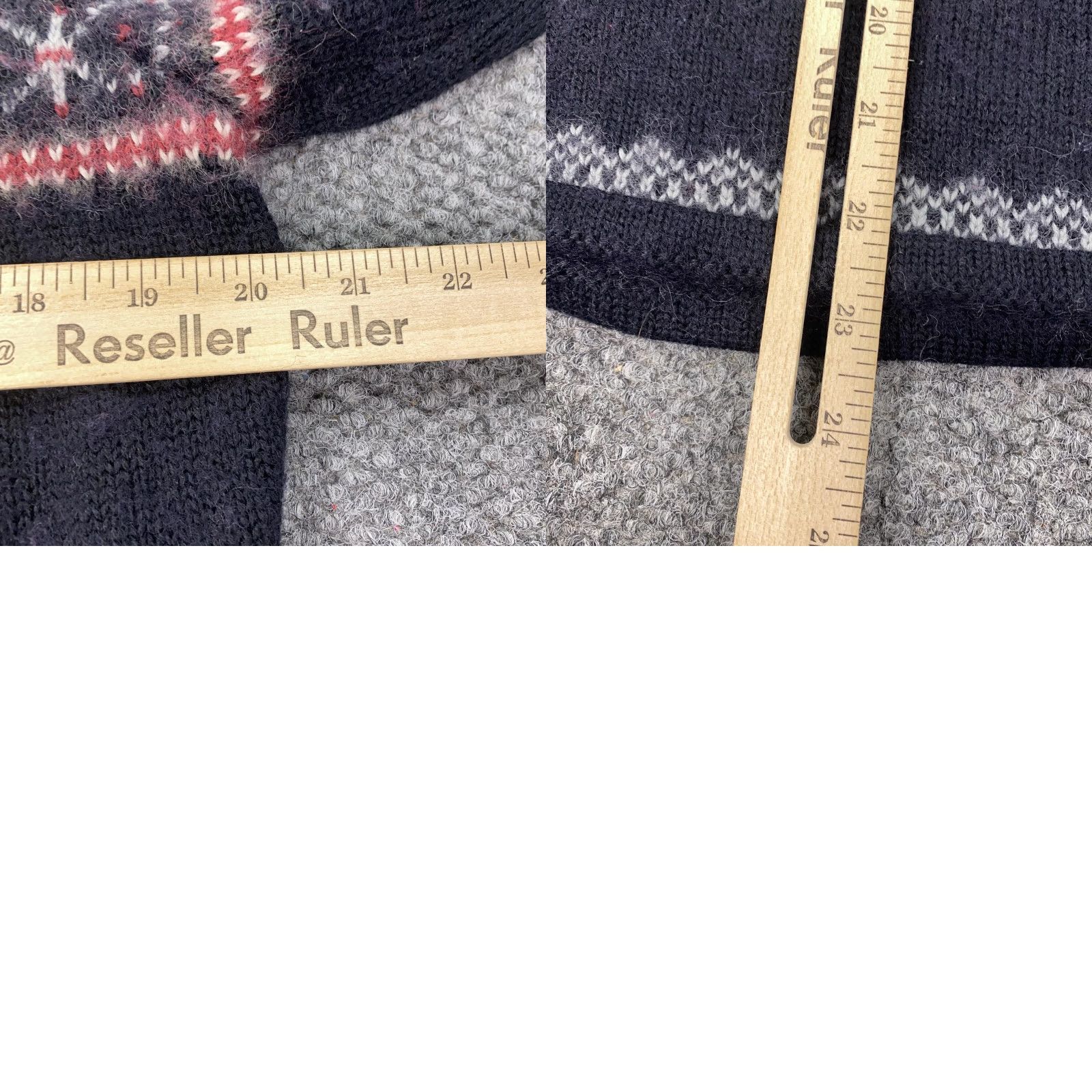 Vintage VINTAGE Guide Series Sweater Womens Large Navy Wool Nordic Snowflake Winter Knit Pullover Ski 50/50 Crew Neck Ladies L Size L / US 10 / IT 46 - 8 Thumbnail