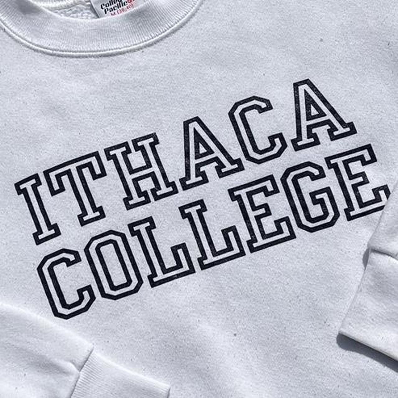 Vintage Vintage 90s Ithaca College University Crewneck Sweatshirt Size US M / EU 48-50 / 2 - 3 Thumbnail