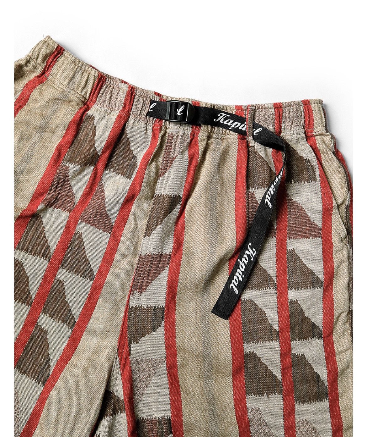 Kapital Kapital cotton pueblo stripe easy shorts size 1 Size US 30 / EU 46 - 3 Thumbnail