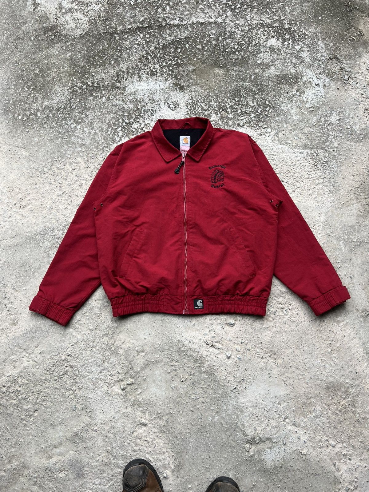 【超希少】1996年 カーハート サンタフェジャケット JQ2246 ワイン Carhartt RARE Carhartt JQ2246 Santa Fe Jacket – Wine/Burgundy