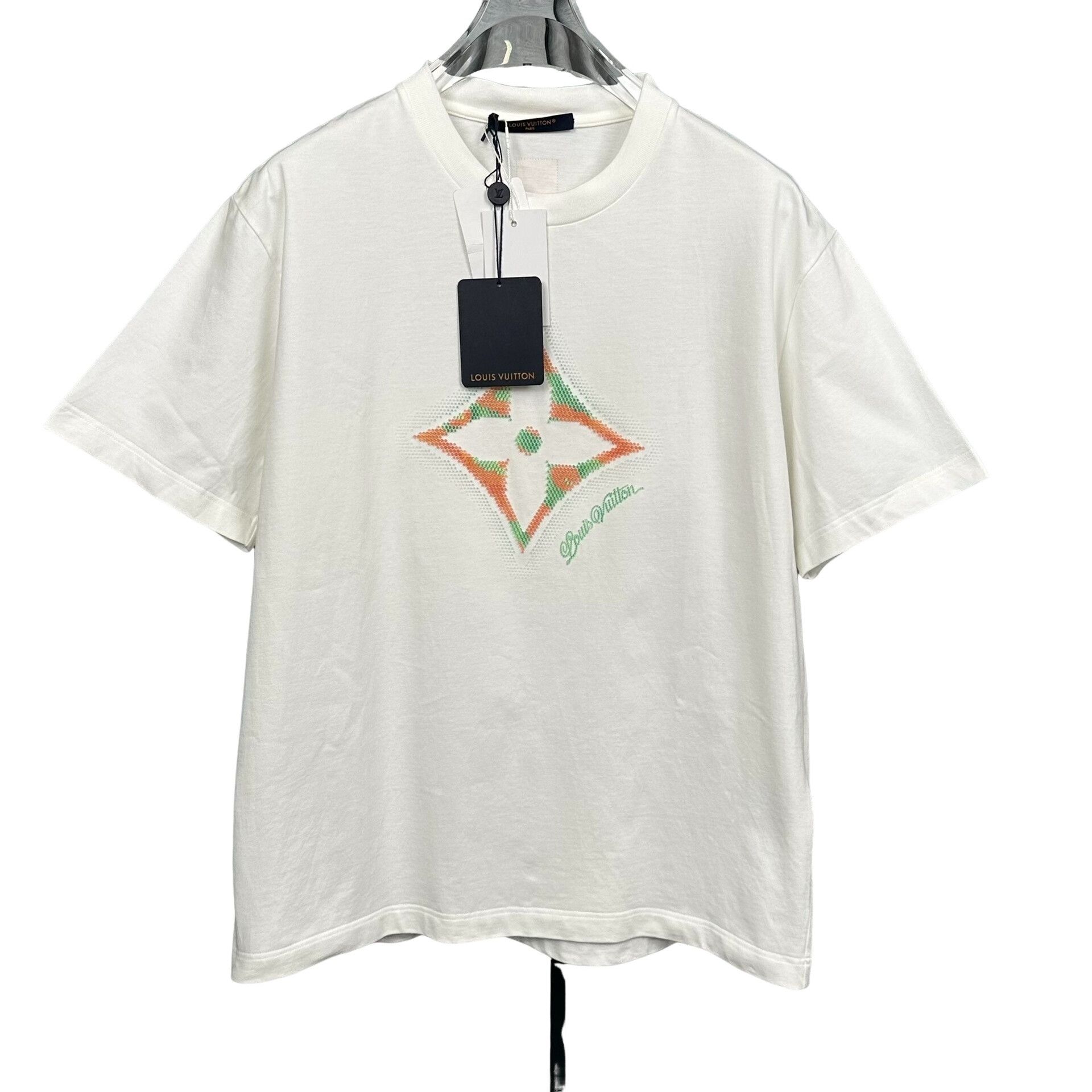 Louis Vuitton Louis Vuitton Geometric Embroidery T-Shirt L Size US L / EU 52-54 / 3 - 1 Thumbnail