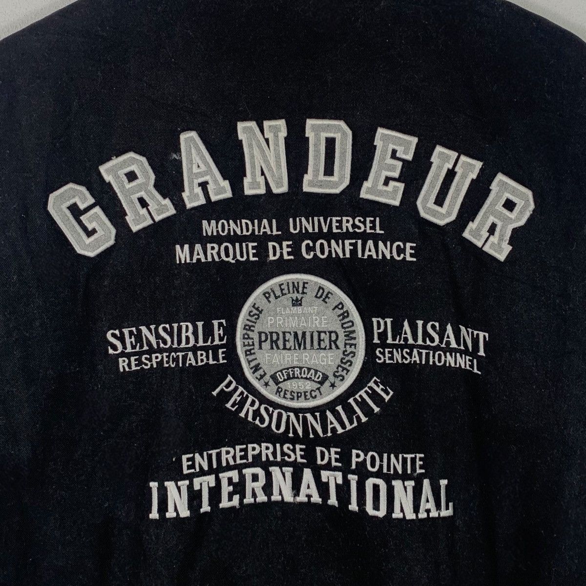 Japanese Brand BLUETTE GRANDEUR Japanese Brand Sportswear Varsity Jacket Size US L / EU 52-54 / 3 - 5 Thumbnail