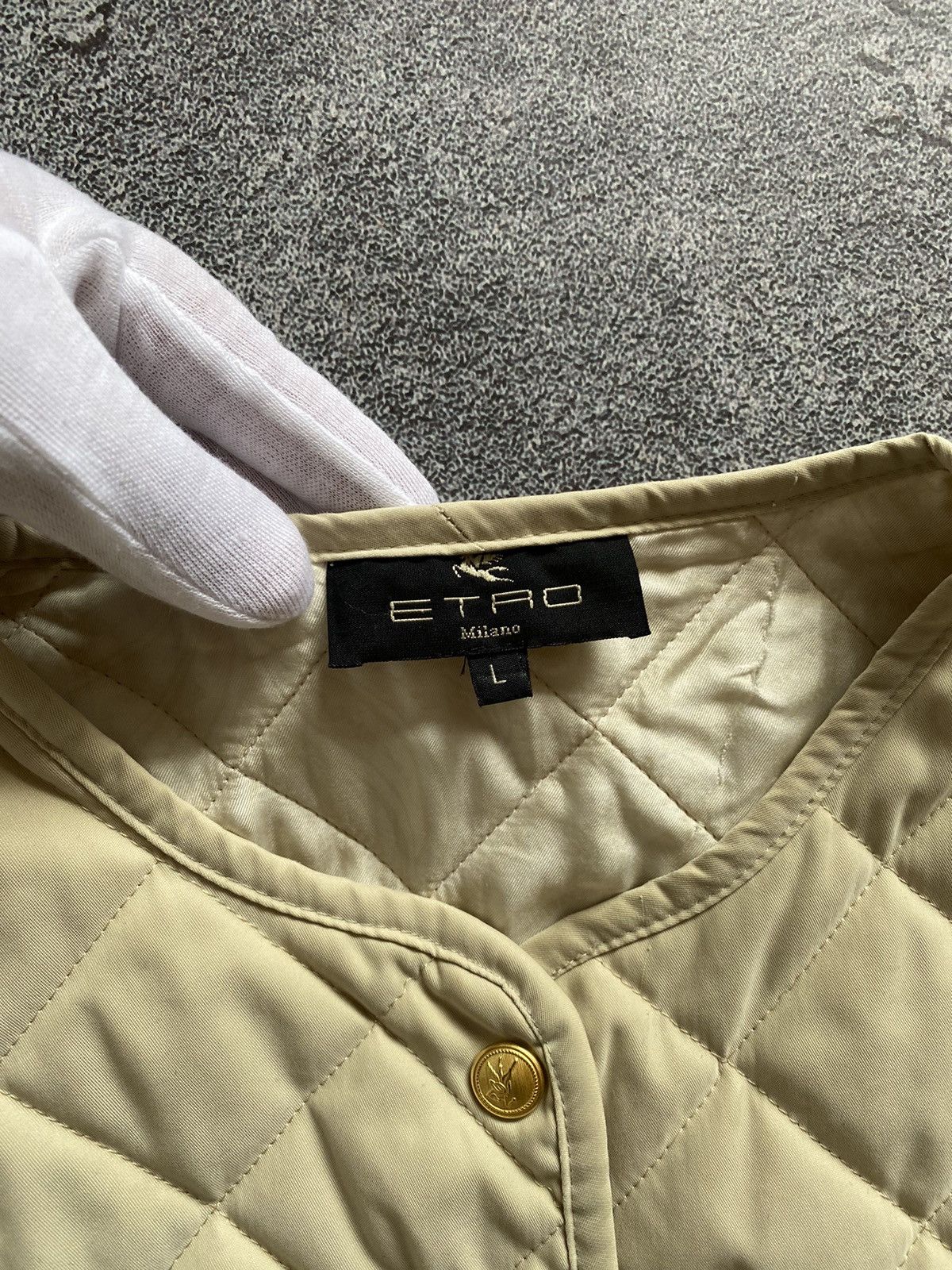 Etro Etro Women’s Quilted Silk Jacket L size Size L / US 10 / IT 46 - 5 Thumbnail