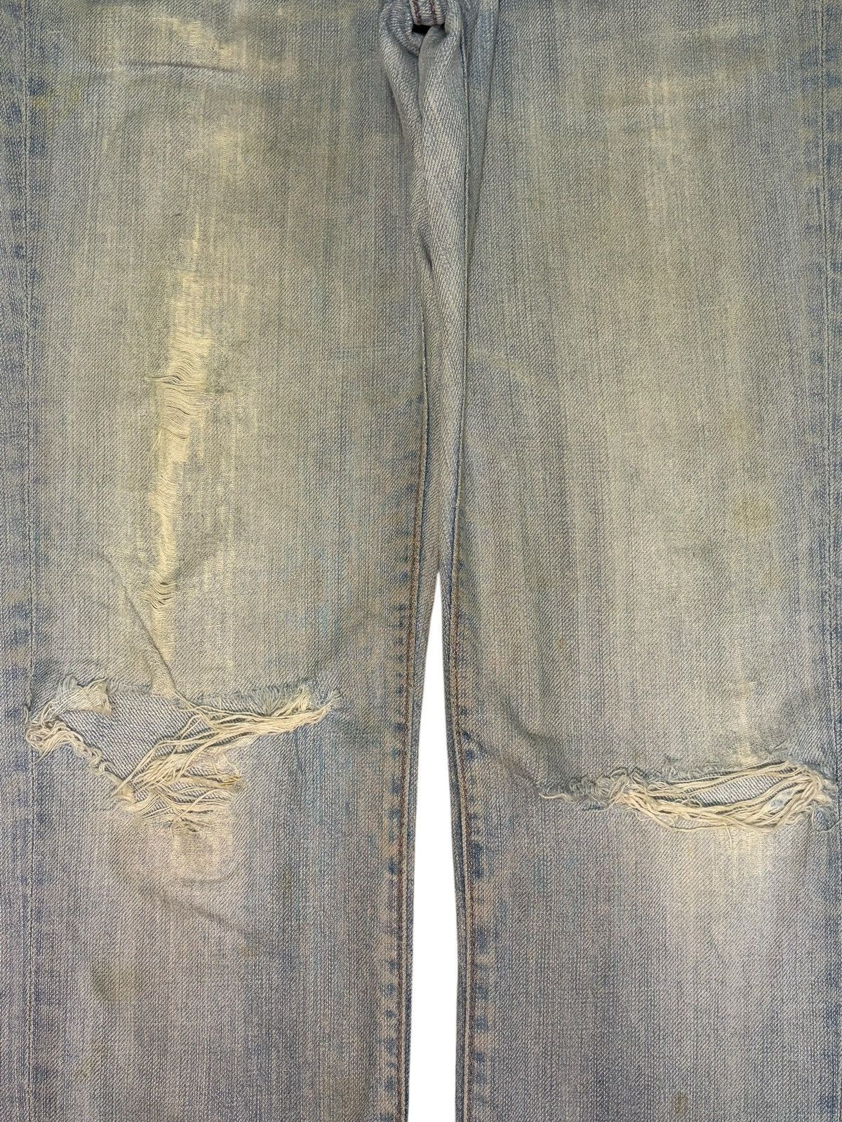 GOA Vintage Japanese Goa Distressed Jeans Size US 29 - 3 Thumbnail