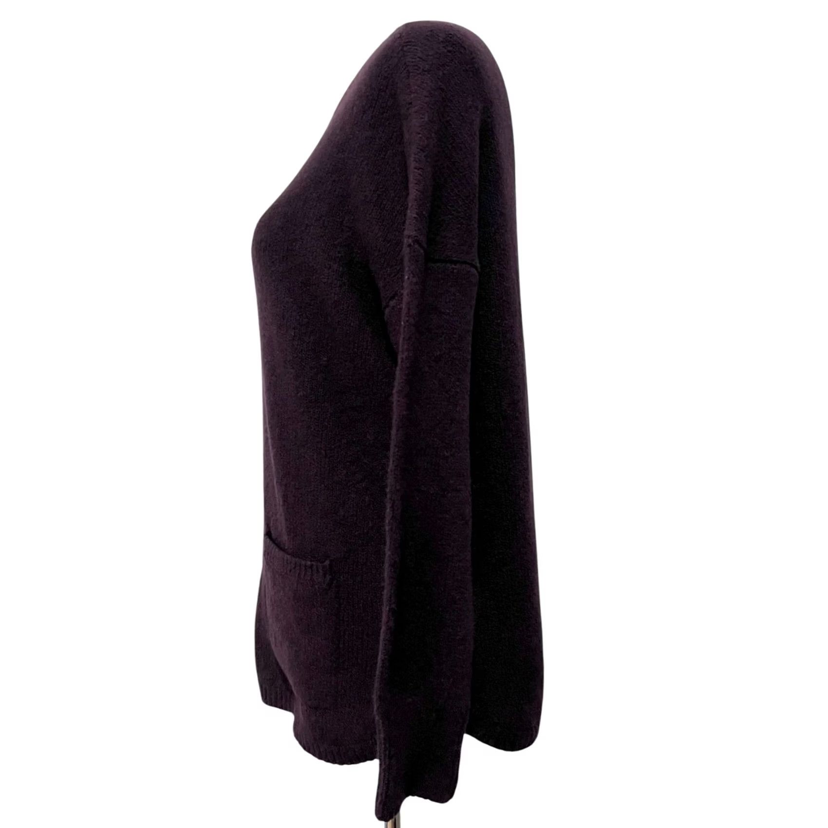 J. Jill J.Jill Tunic Sweater Purple Cotton Blend One Pocket Women’s Petite M Pullover Long Sleeve Casual Business Size M / US 6-8 / IT 42-44 - 5 Thumbnail
