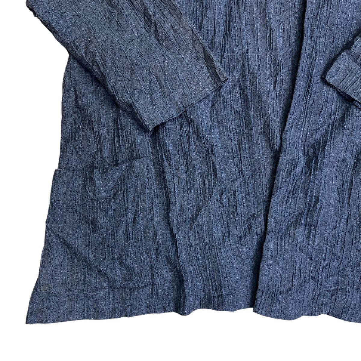 Issey Miyake 💥 ARCHIVES 80s-90s ISSEY MIYAKE PLANTATION WRINKLE KIMONO Size US M / EU 48-50 / 2 - 11 Thumbnail