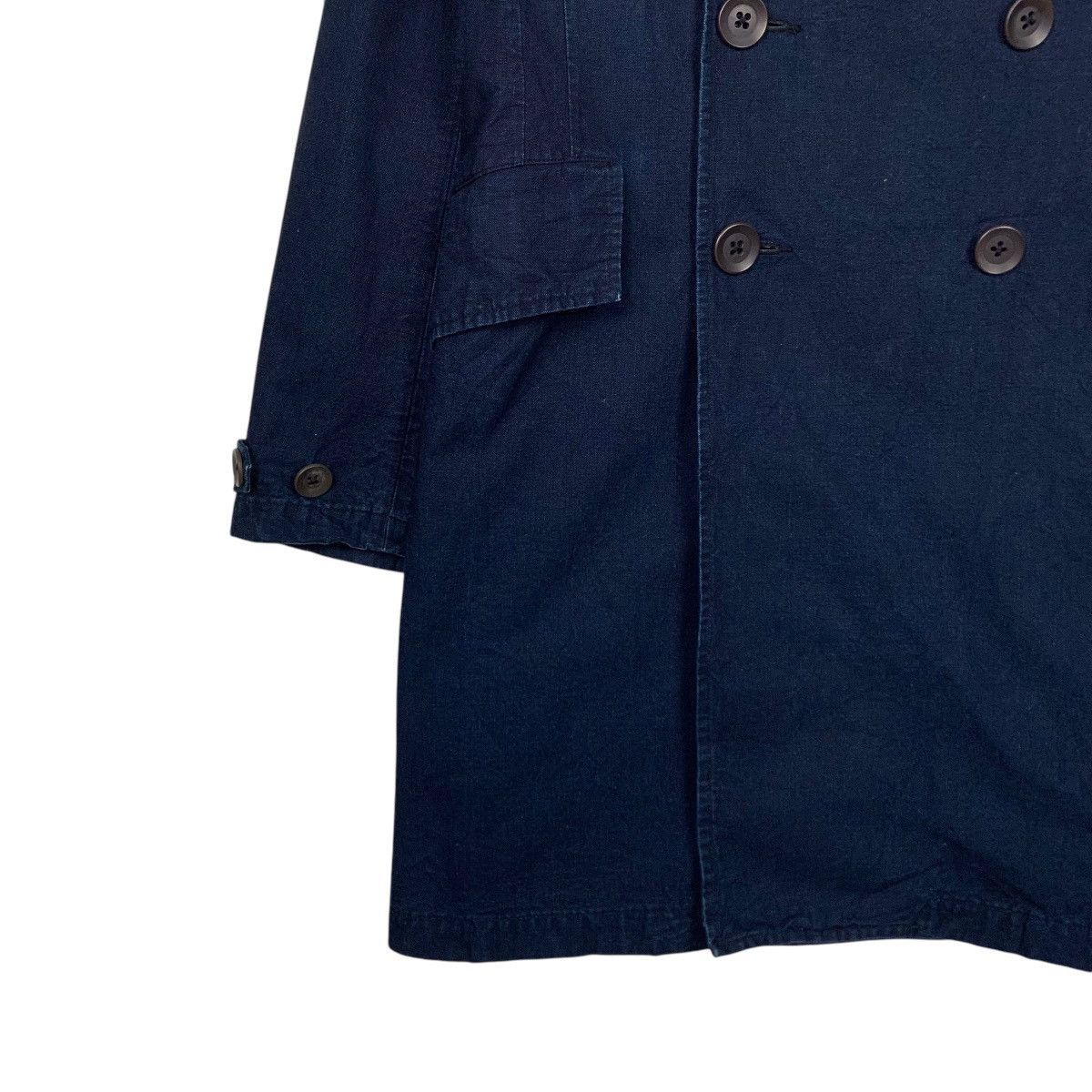 45rpm ☀️45RPM double breasted navy cotton jacket Size US S / EU 44-46 / 1 - 7 Thumbnail