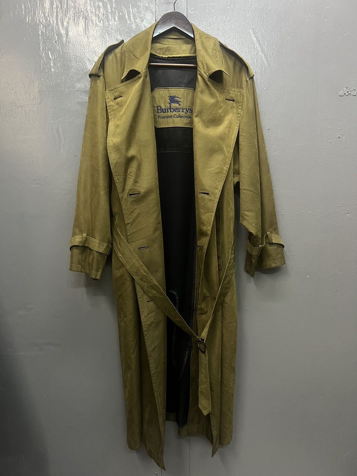 BURBERRY PRORSUM LONGCOAT DOUBLEBREAST SIZE S36