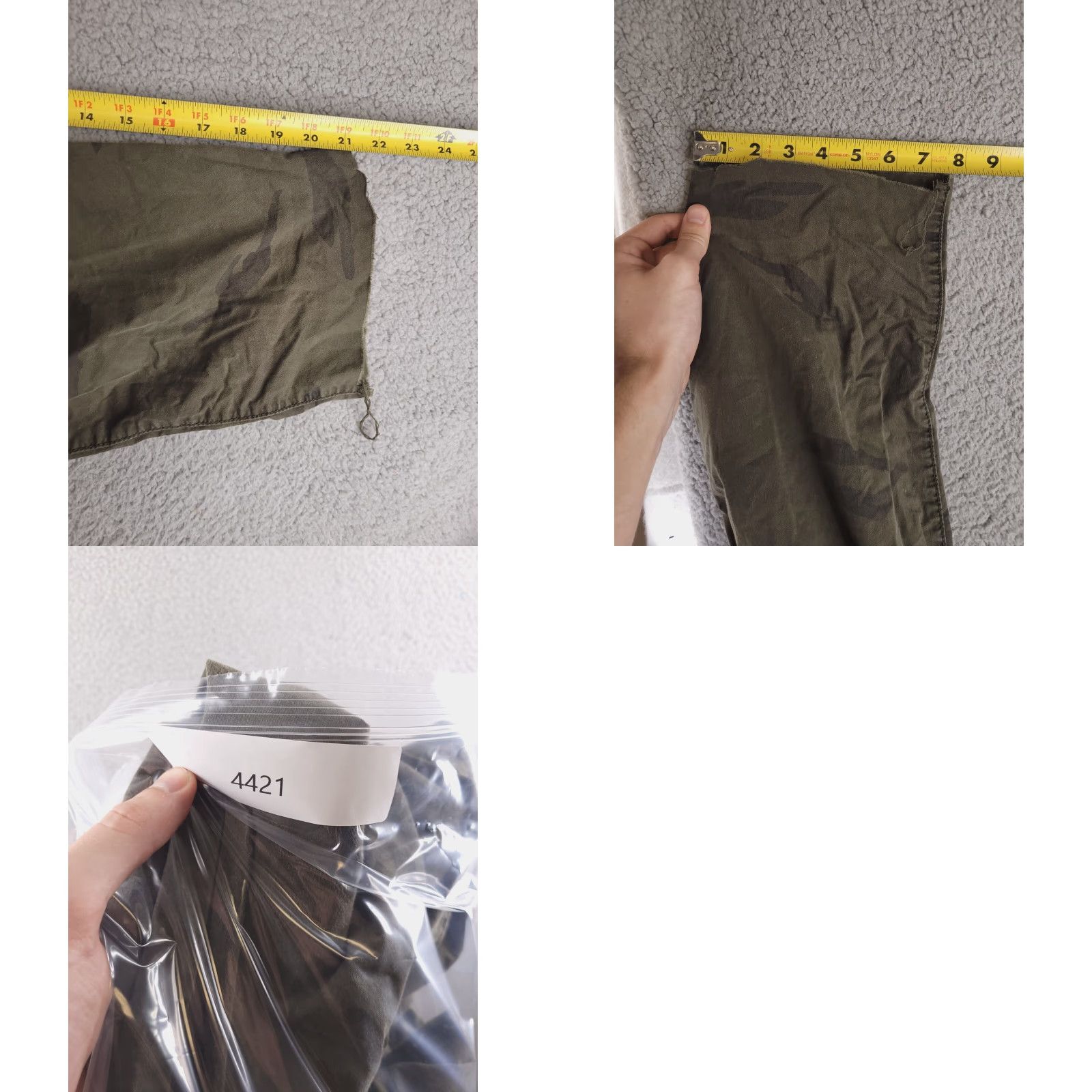 American Eagle Outfitters VINTAGE American Eagle Pants Mens Large Jogger Cropped Camouflage Green Slim Cut off Size US 38 / EU 54 - 8 Thumbnail