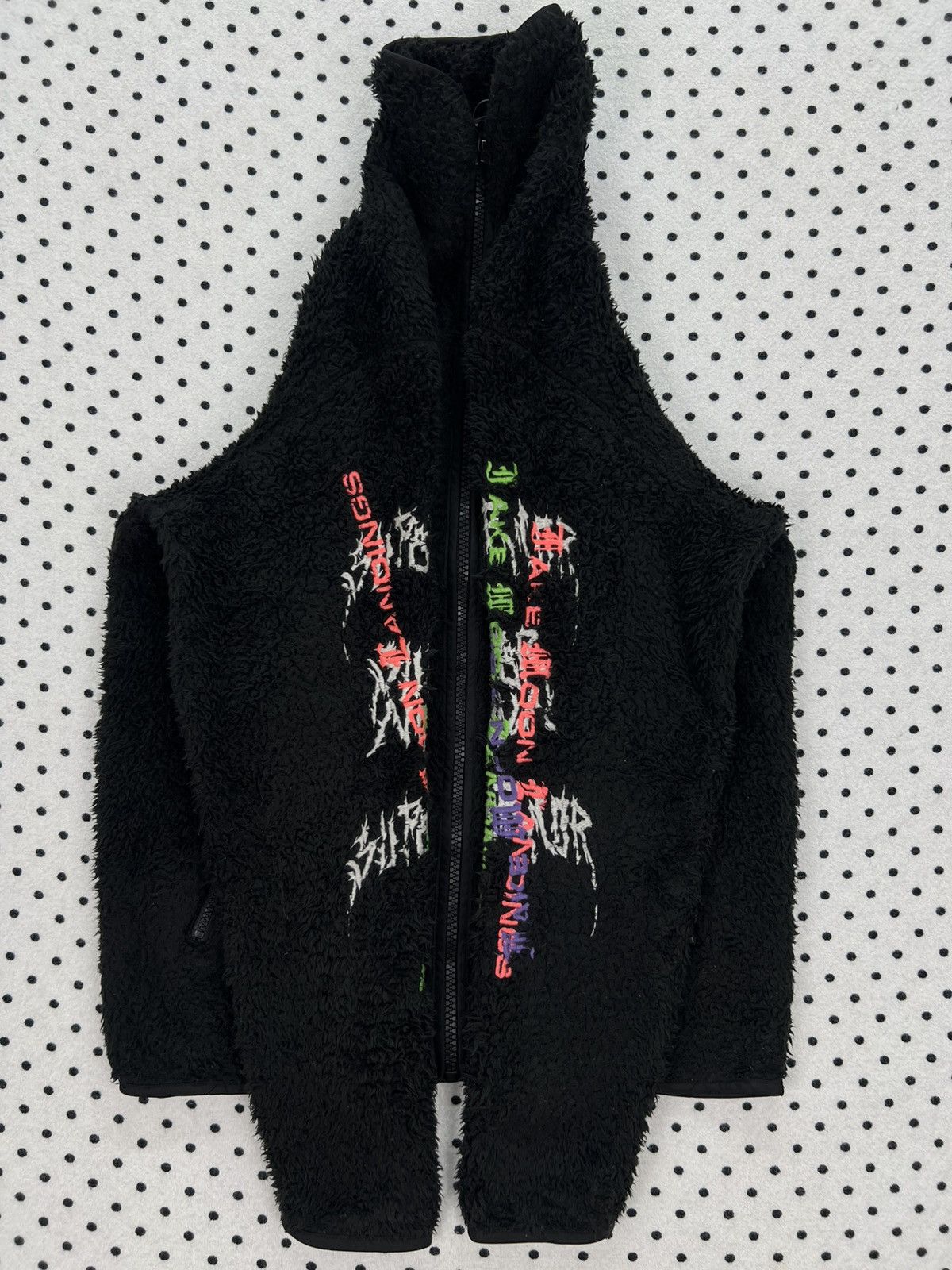 Diesel Diesel Embroidered Boa Fleece Jacket Size US XS / EU 42 / 0 - 5 Thumbnail