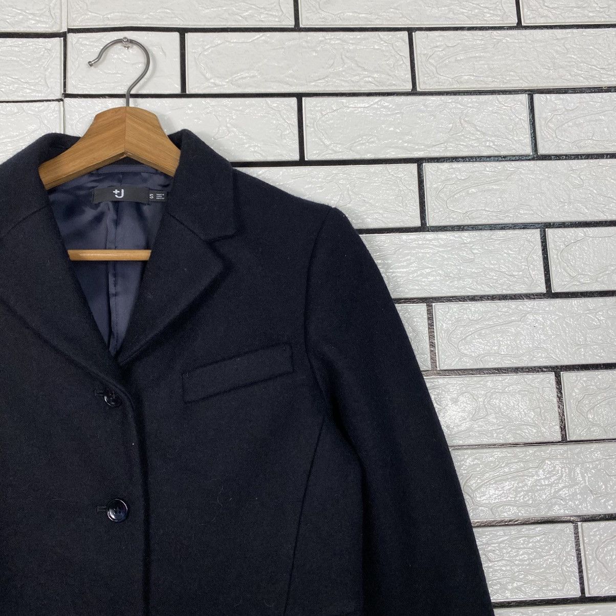 Japanese Brand 📌Cropped Jacket Wool J+ Jill Sander Size S / US 4 / IT 40 - 7 Thumbnail