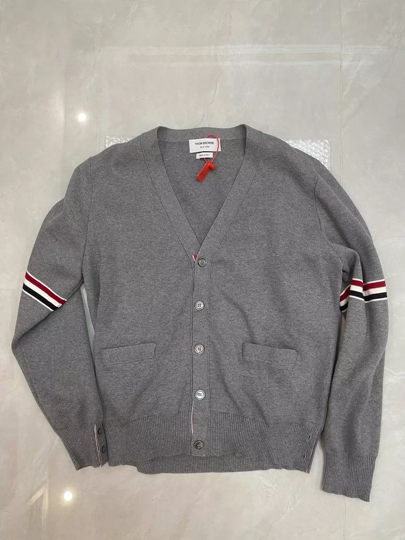Thom Browne Thom Browne Knit cardigan Size US L / EU 52-54 / 3 - 1 Thumbnail