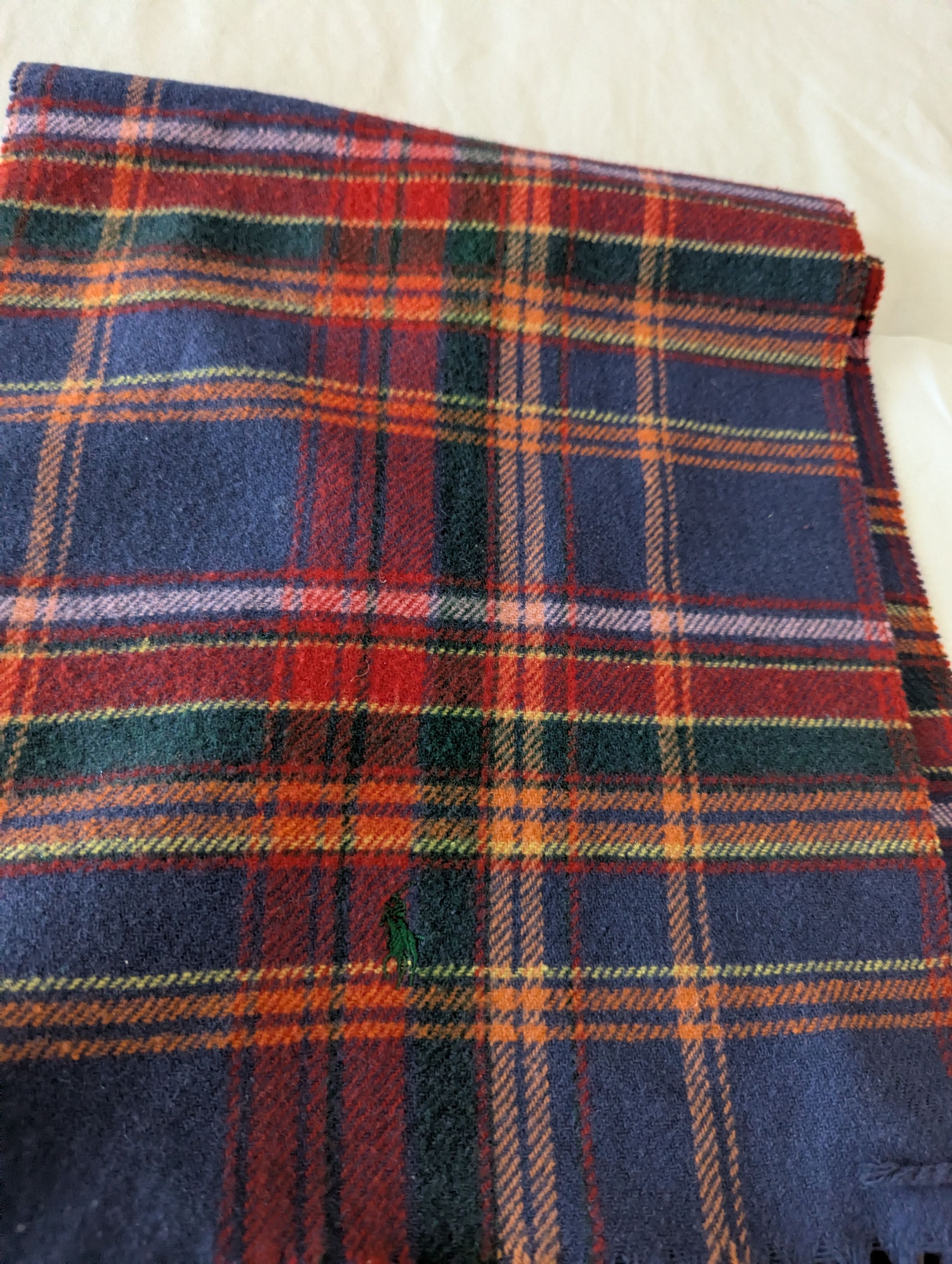 Polo Ralph Lauren Cashmere ,Wool Scarves Size ONE SIZE - 3 Thumbnail