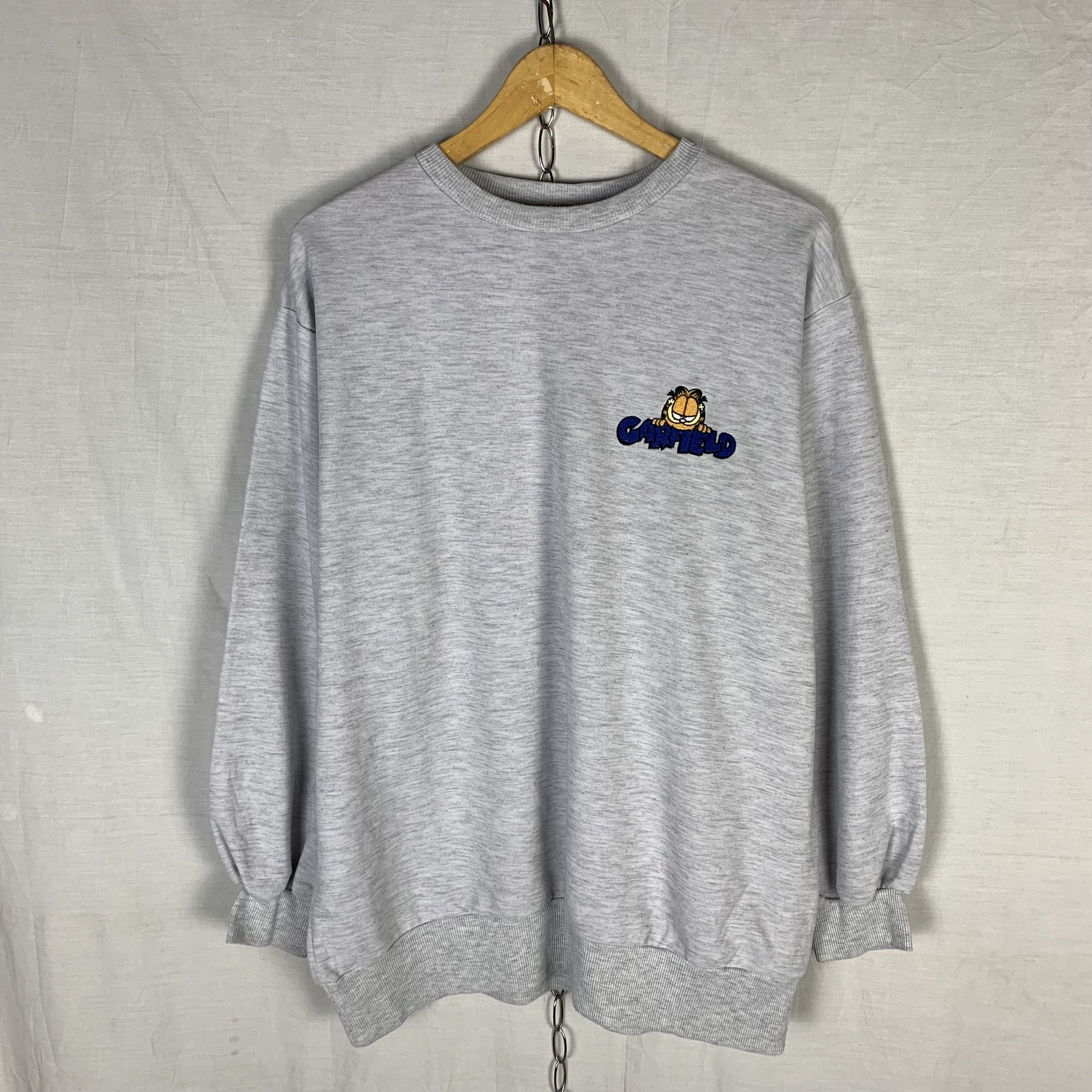 Warner Bros Garfield Sweatshirt Crewneck Size US L / EU 52-54 / 3 - 3 Thumbnail