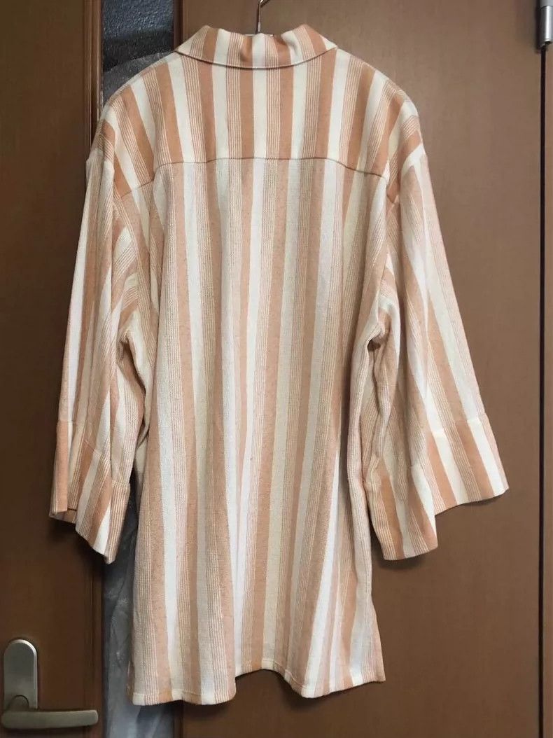 Jil Sander Jil Sander size 32 striped shirt Size 4XL / US 24-26 - 3 Thumbnail